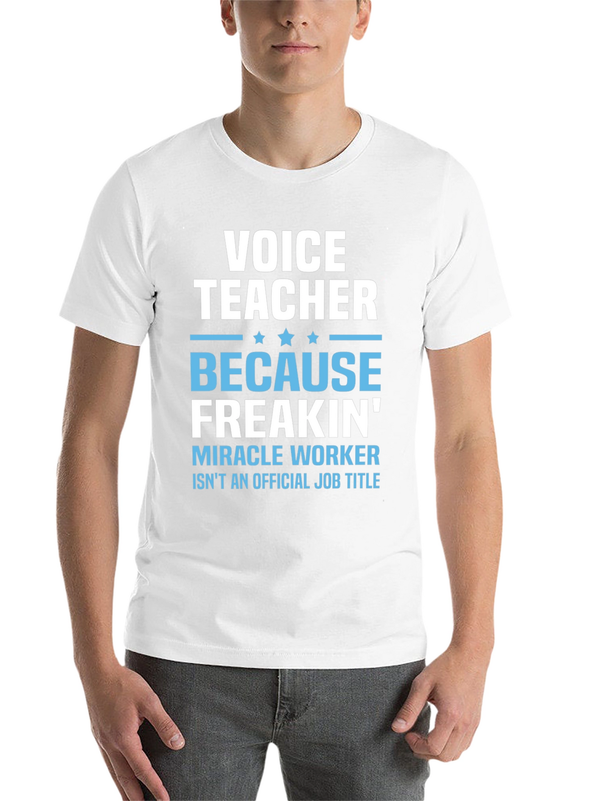 Voice Teacher T-Shirt Funny Gift