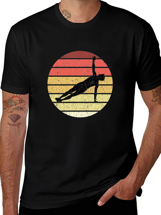 Vintage Yoga Pose T-Shirt