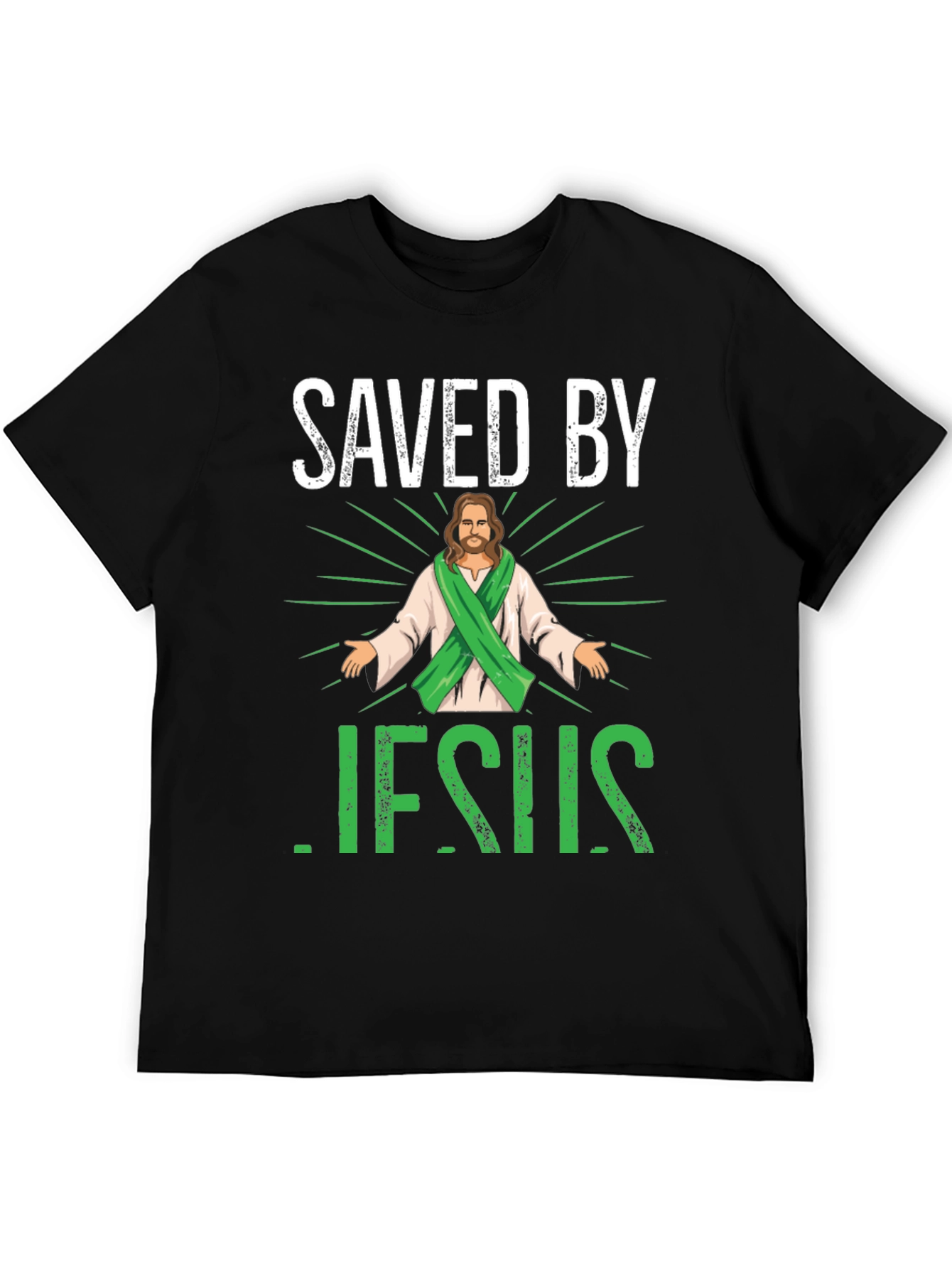 Saved by Jesus Graphic T-Shirt