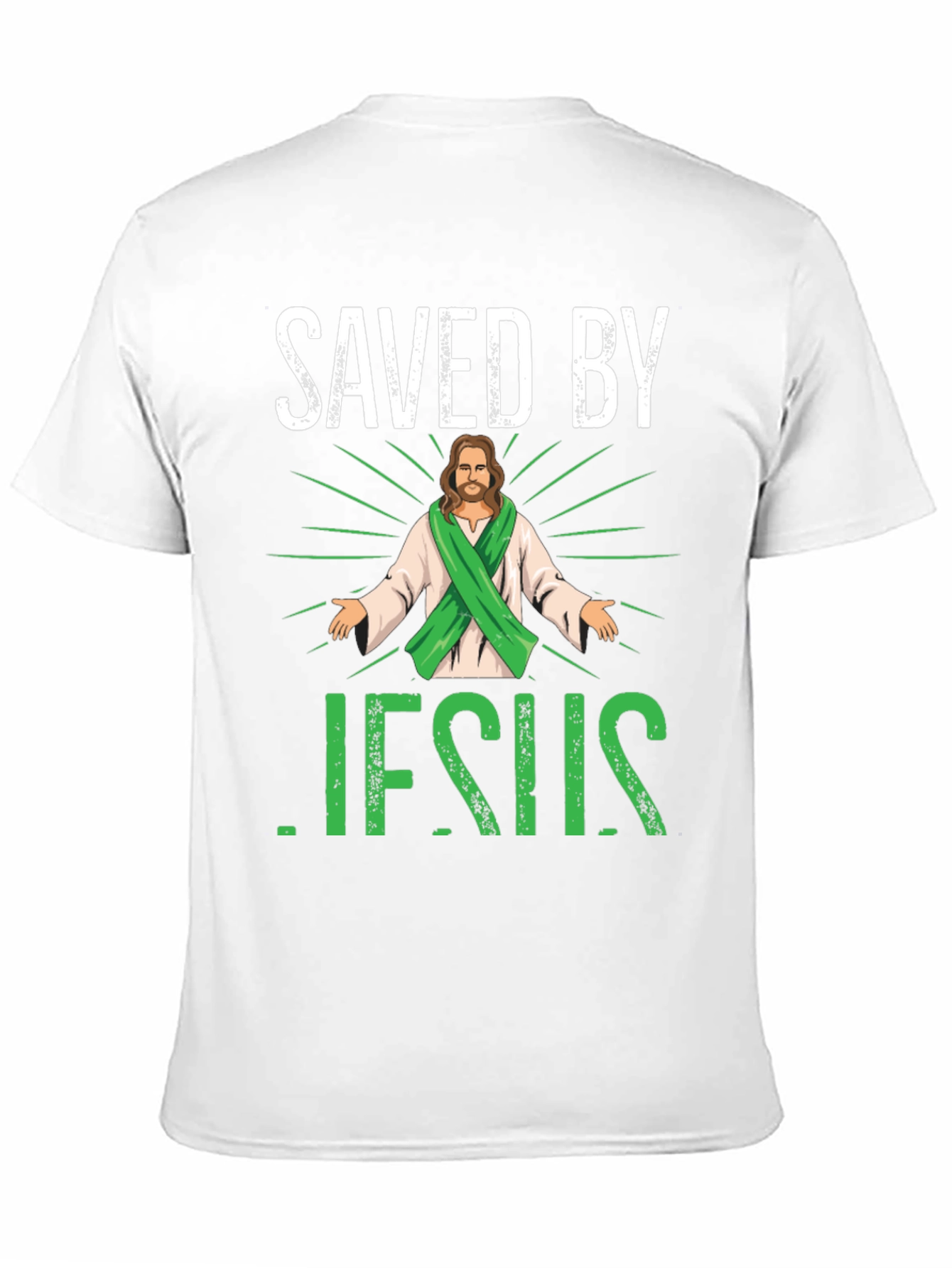 Saved by Jesus Graphic T-Shirt
