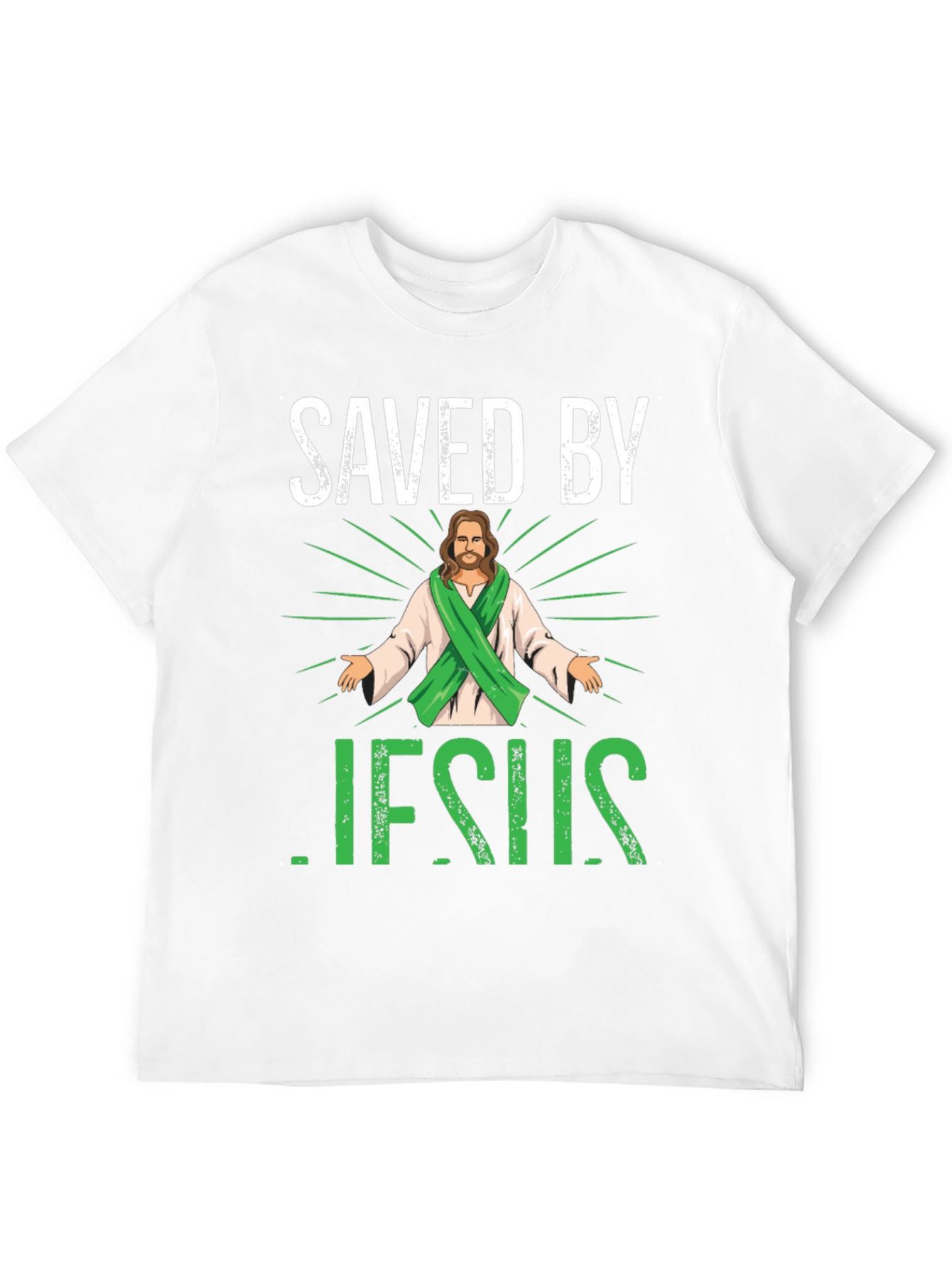 Saved by Jesus Graphic T-Shirt