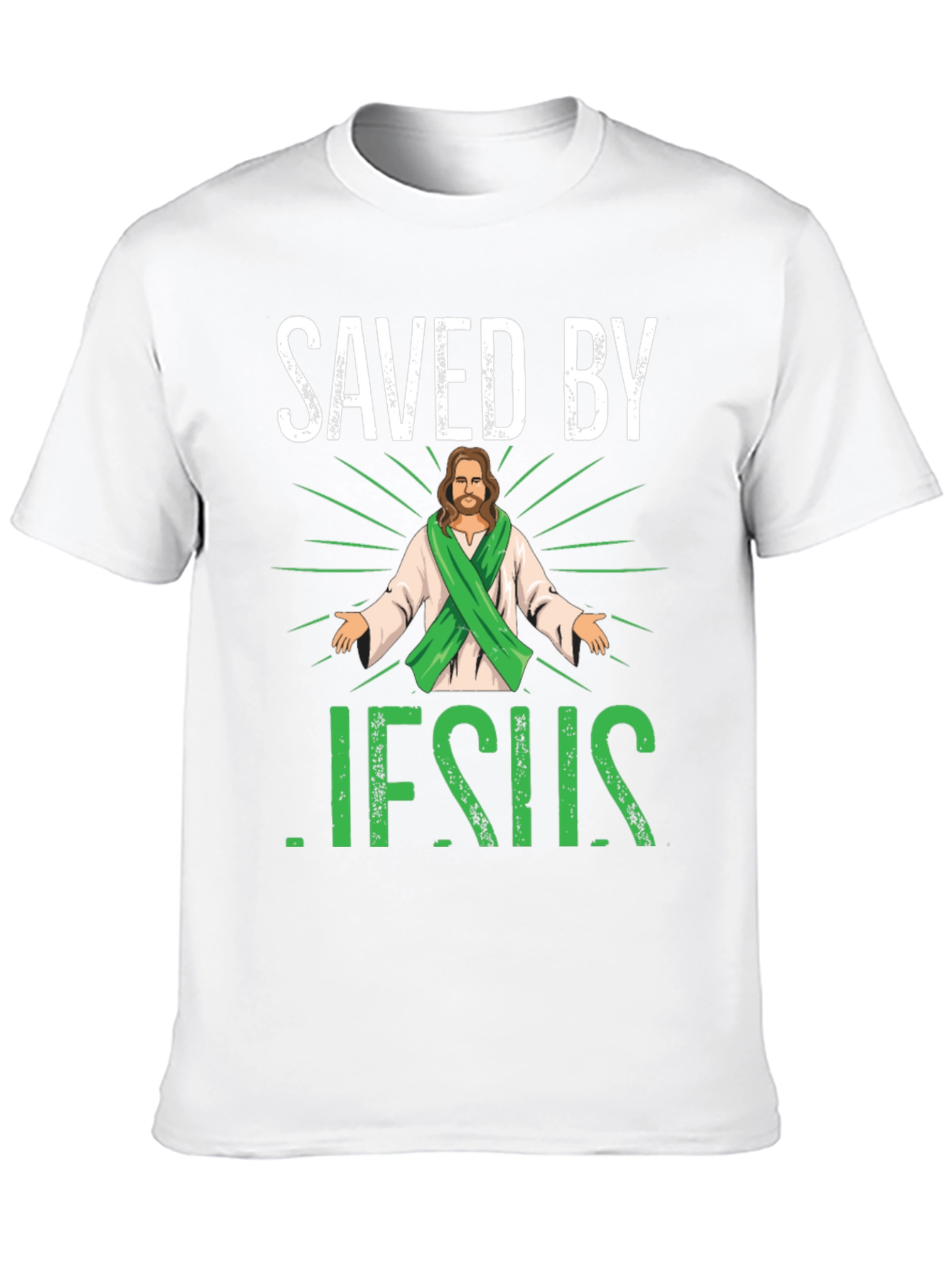 Saved by Jesus Graphic T-Shirt