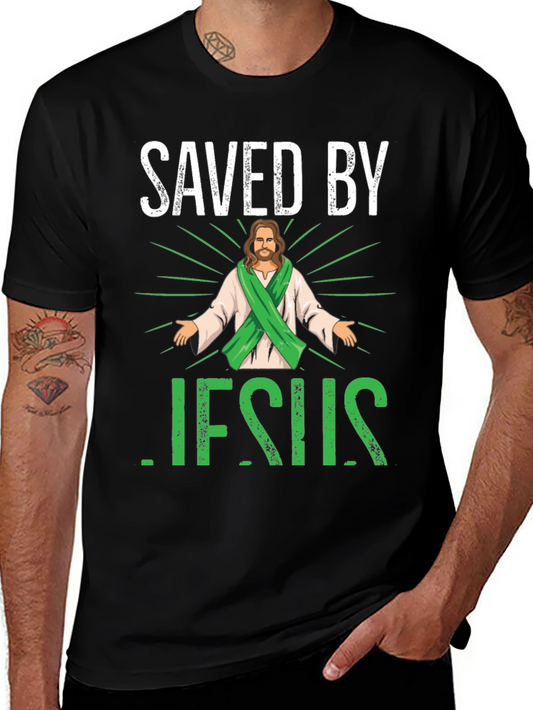 Saved by Jesus Graphic T-Shirt