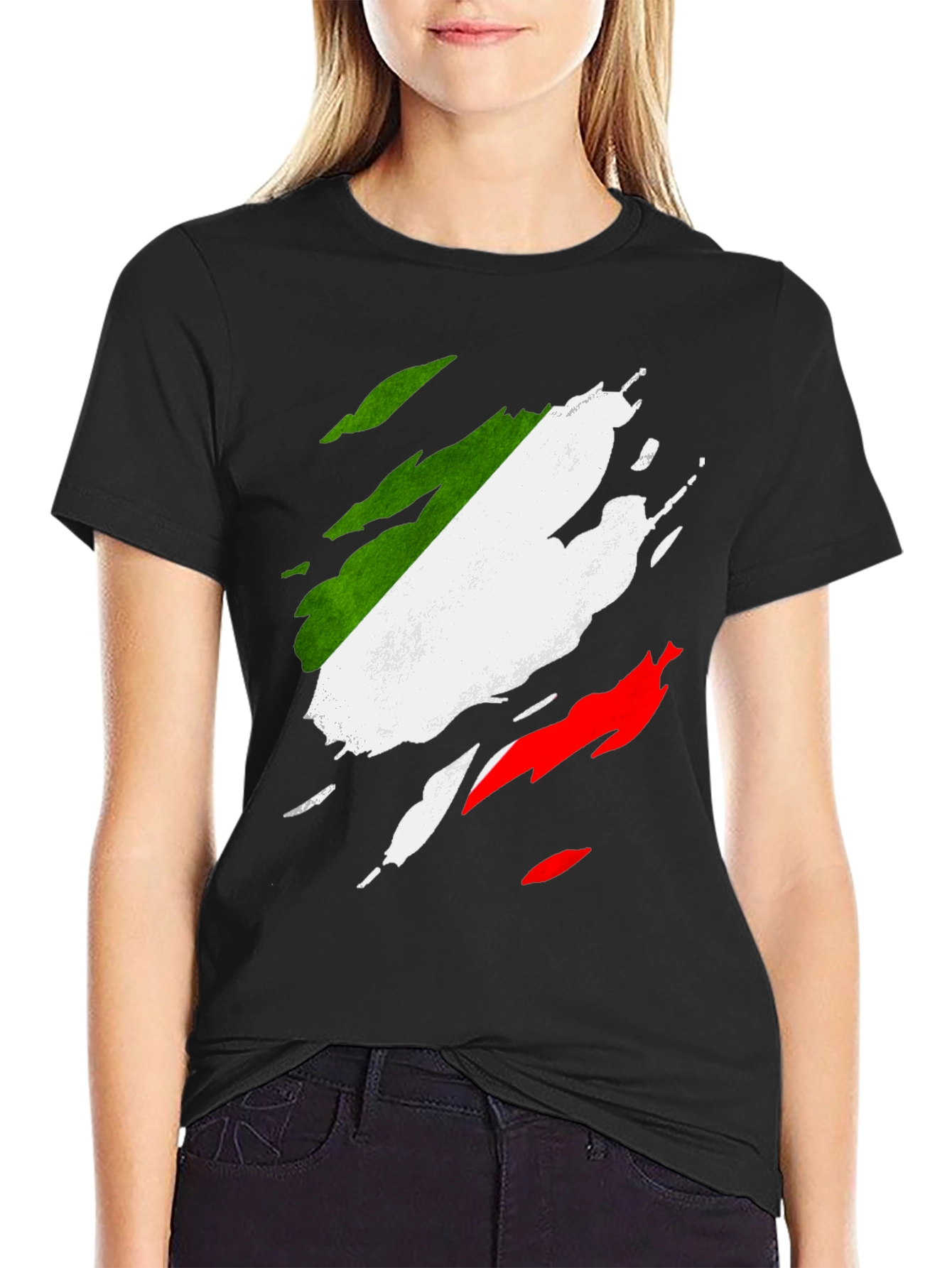 Italian Flag T-Shirt - Distressed Italy Pride Tee