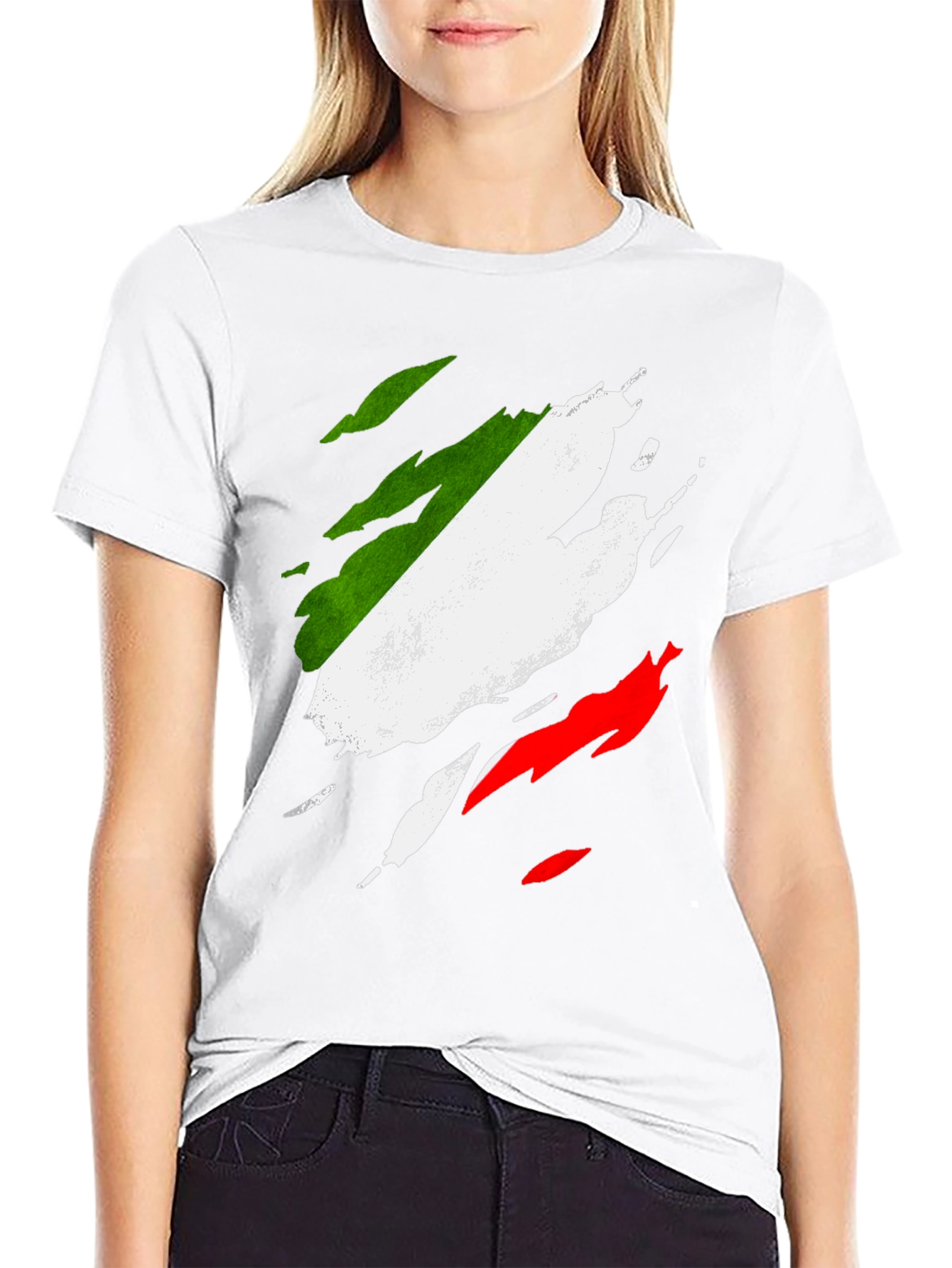 Italian Flag T-Shirt - Distressed Italy Pride Tee