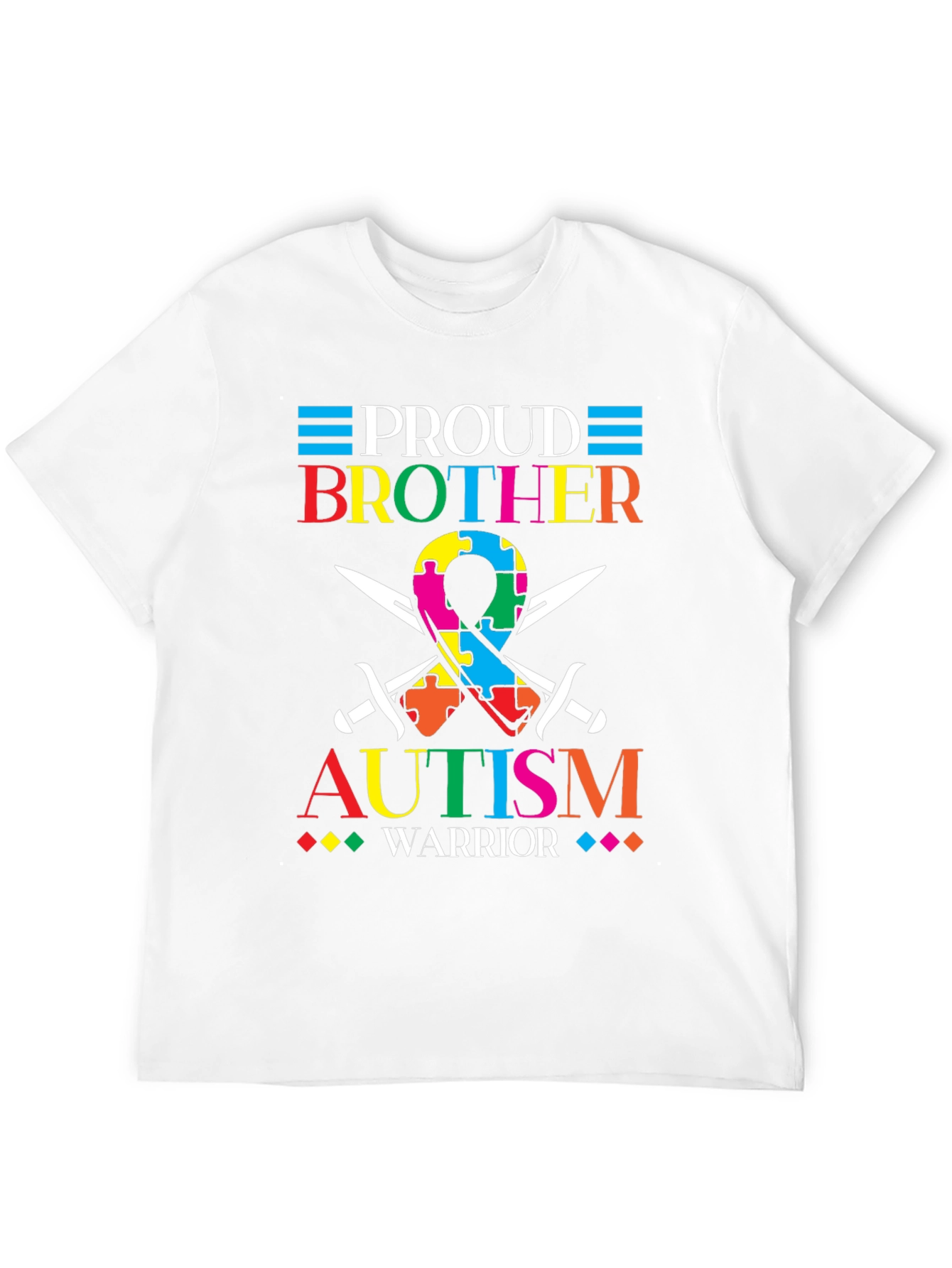 Proud Brother Autism Warrior T-Shirt