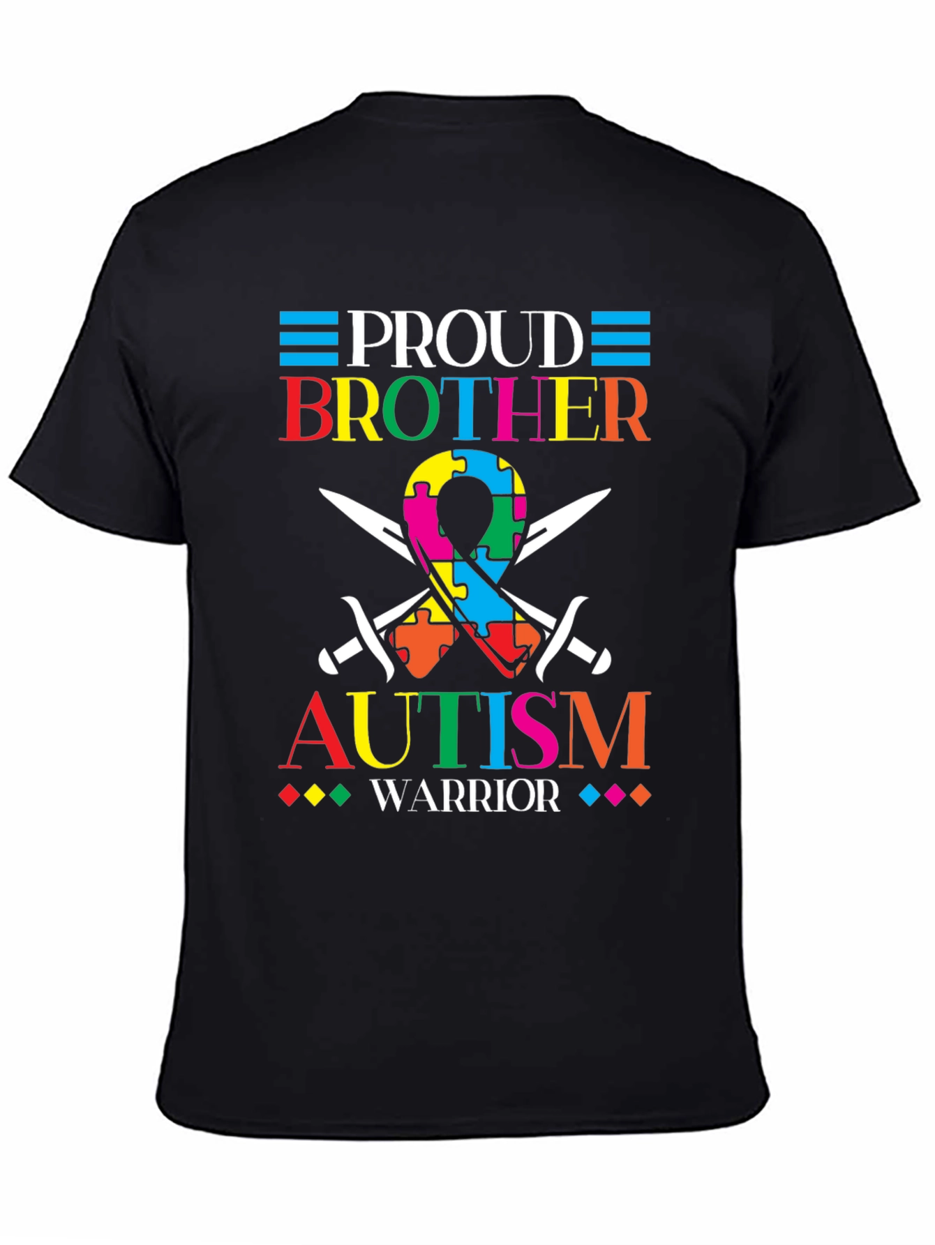 Proud Brother Autism Warrior T-Shirt
