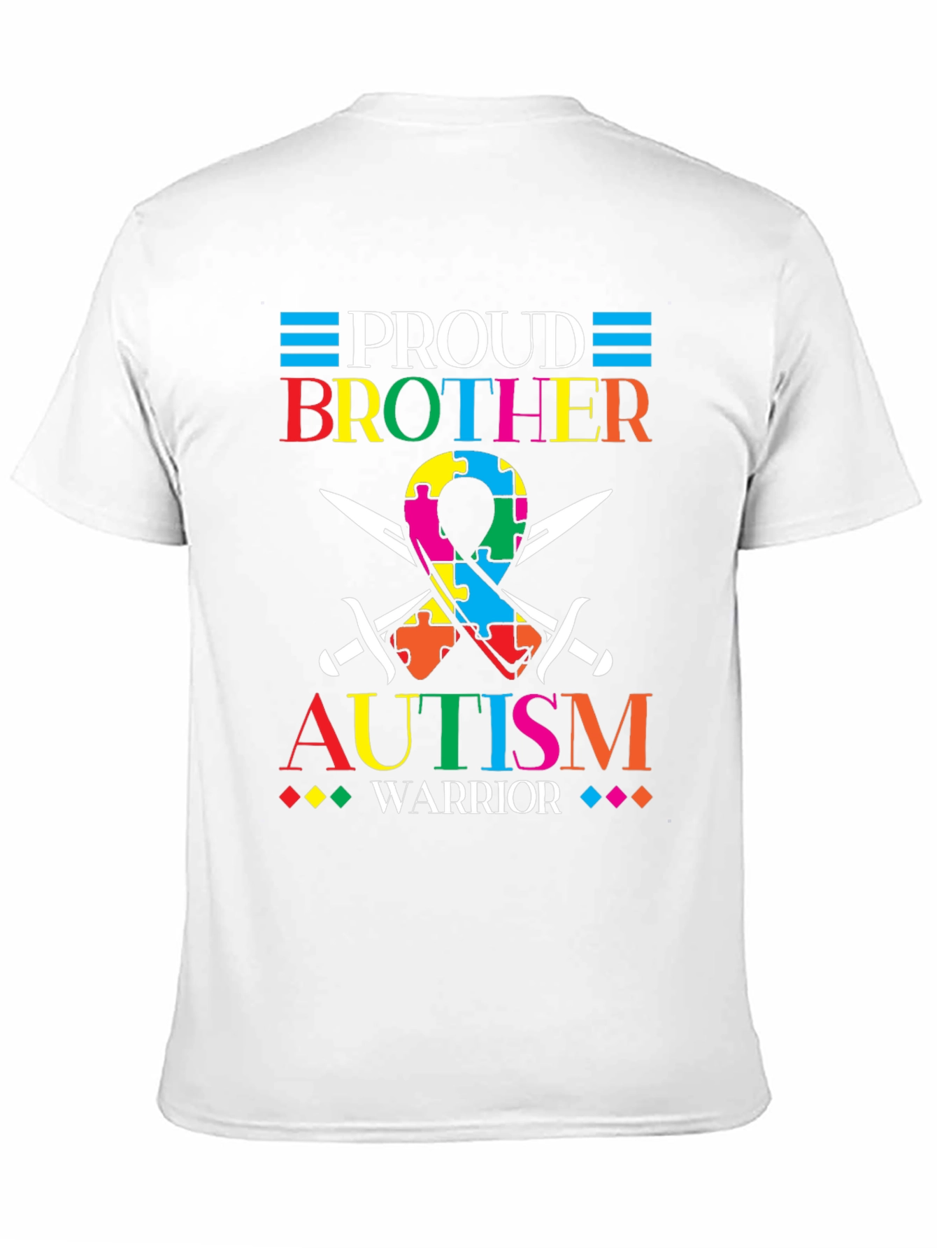 Proud Brother Autism Warrior T-Shirt