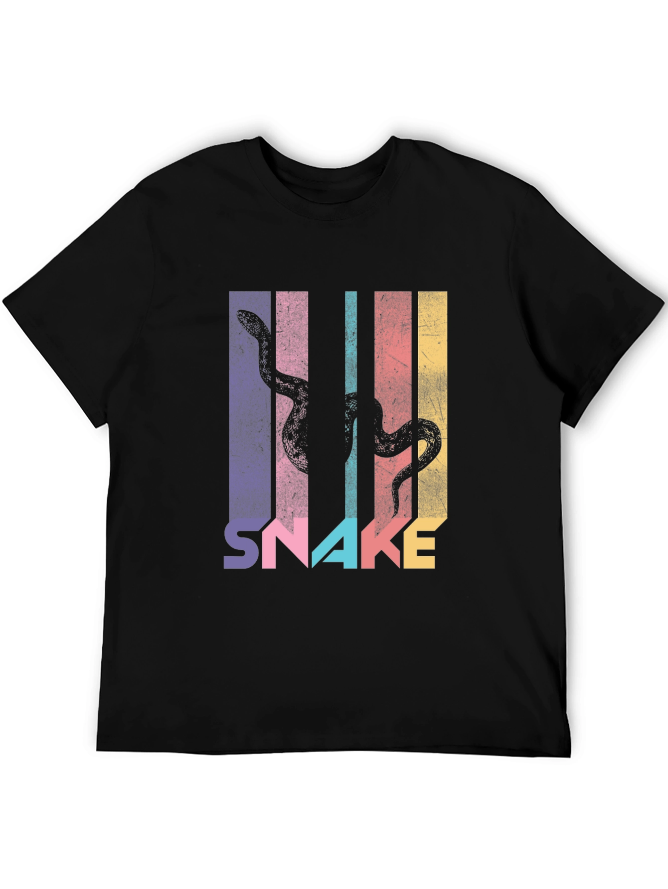 Retro Snake T-Shirt - Stylish Graphic Tee