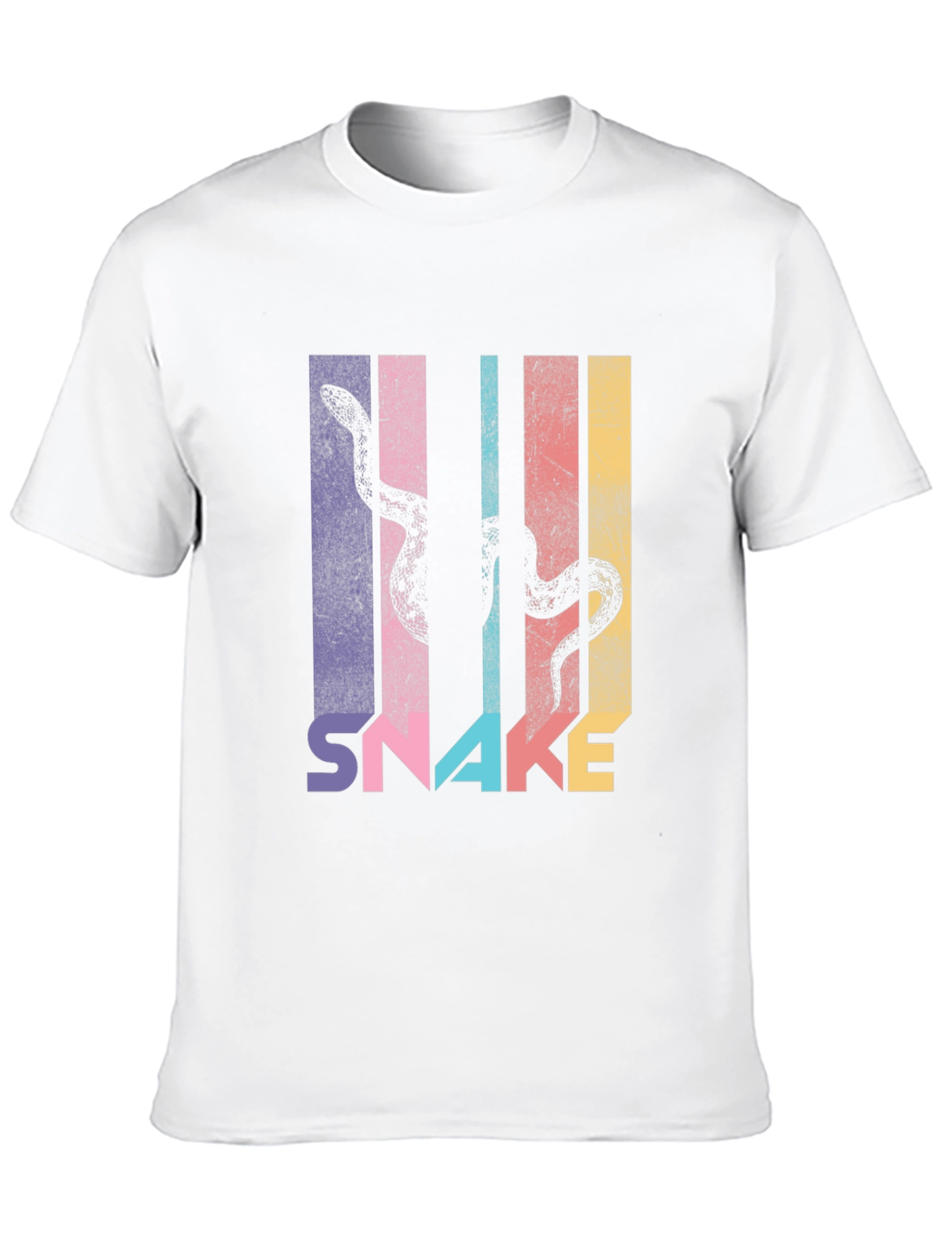 Retro Snake T-Shirt - Stylish Graphic Tee