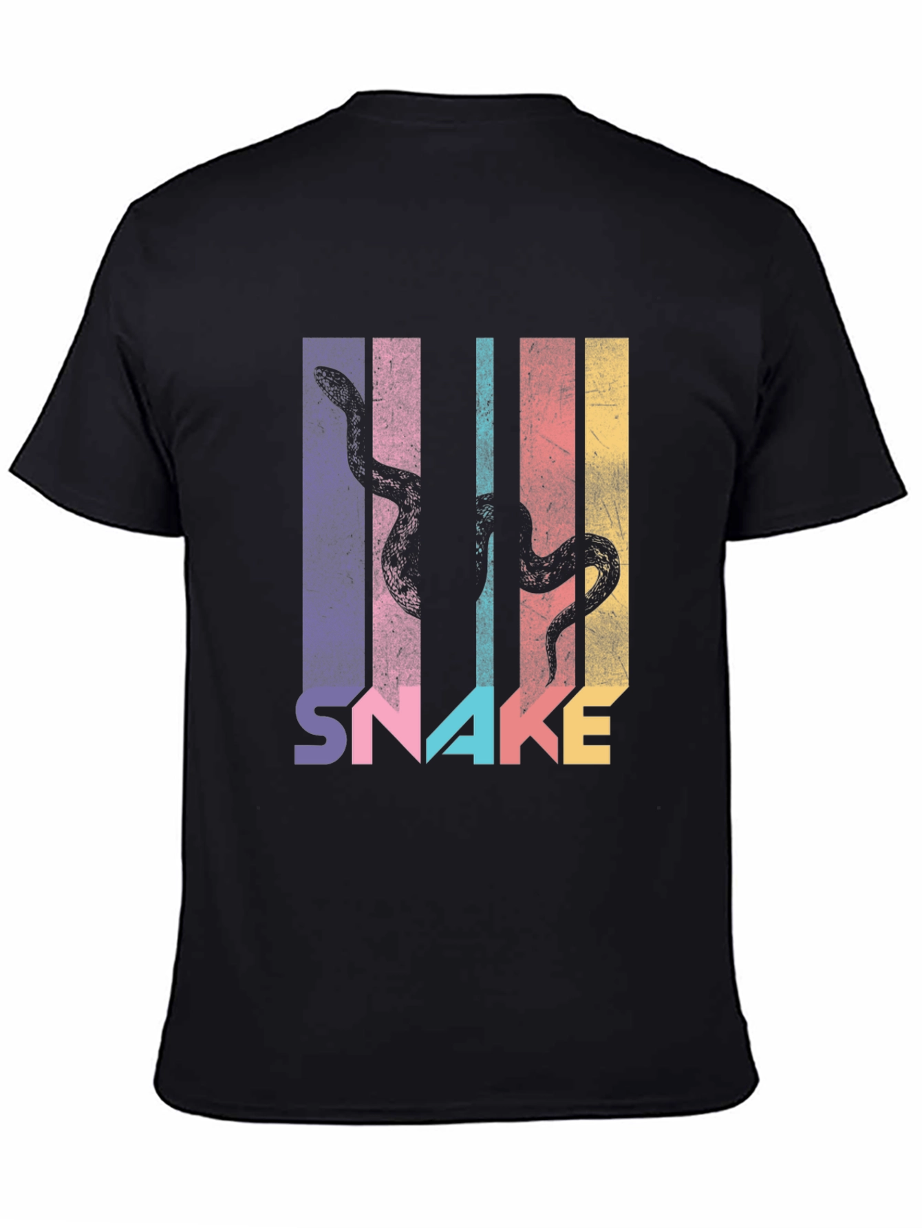 Retro Snake T-Shirt - Stylish Graphic Tee
