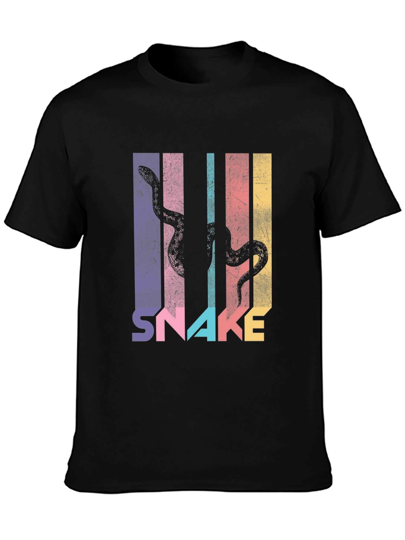 Retro Snake T-Shirt - Stylish Graphic Tee