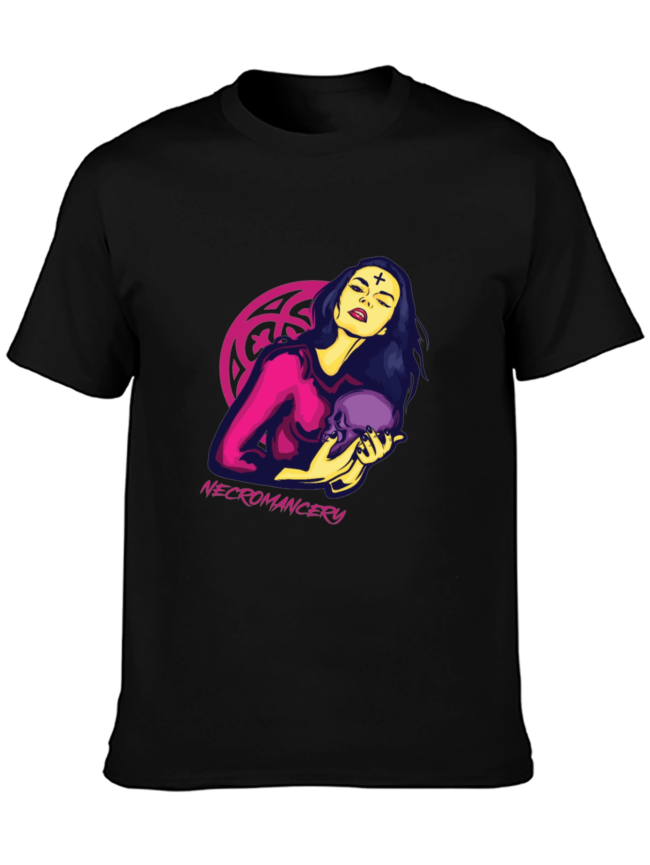 Necromancy Graphic Tee - Dark & Edgy Style