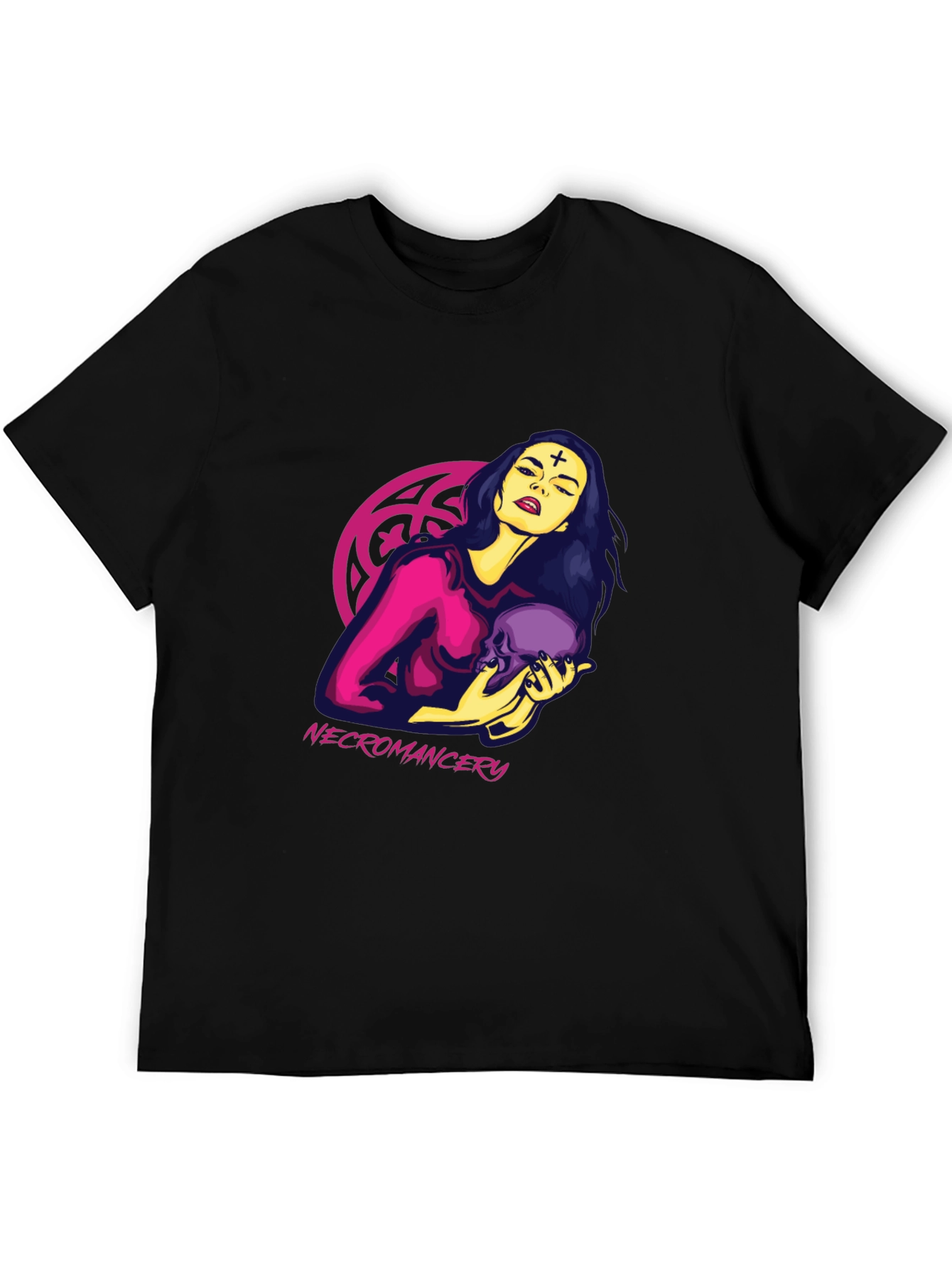 Necromancy Graphic Tee - Dark & Edgy Style