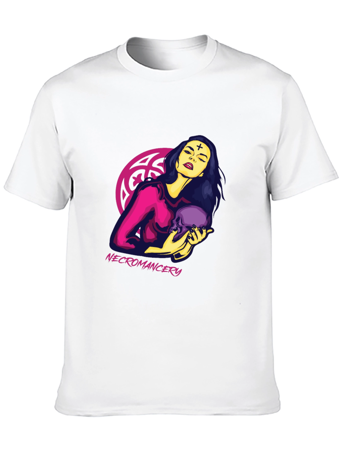Necromancy Graphic Tee - Dark & Edgy Style