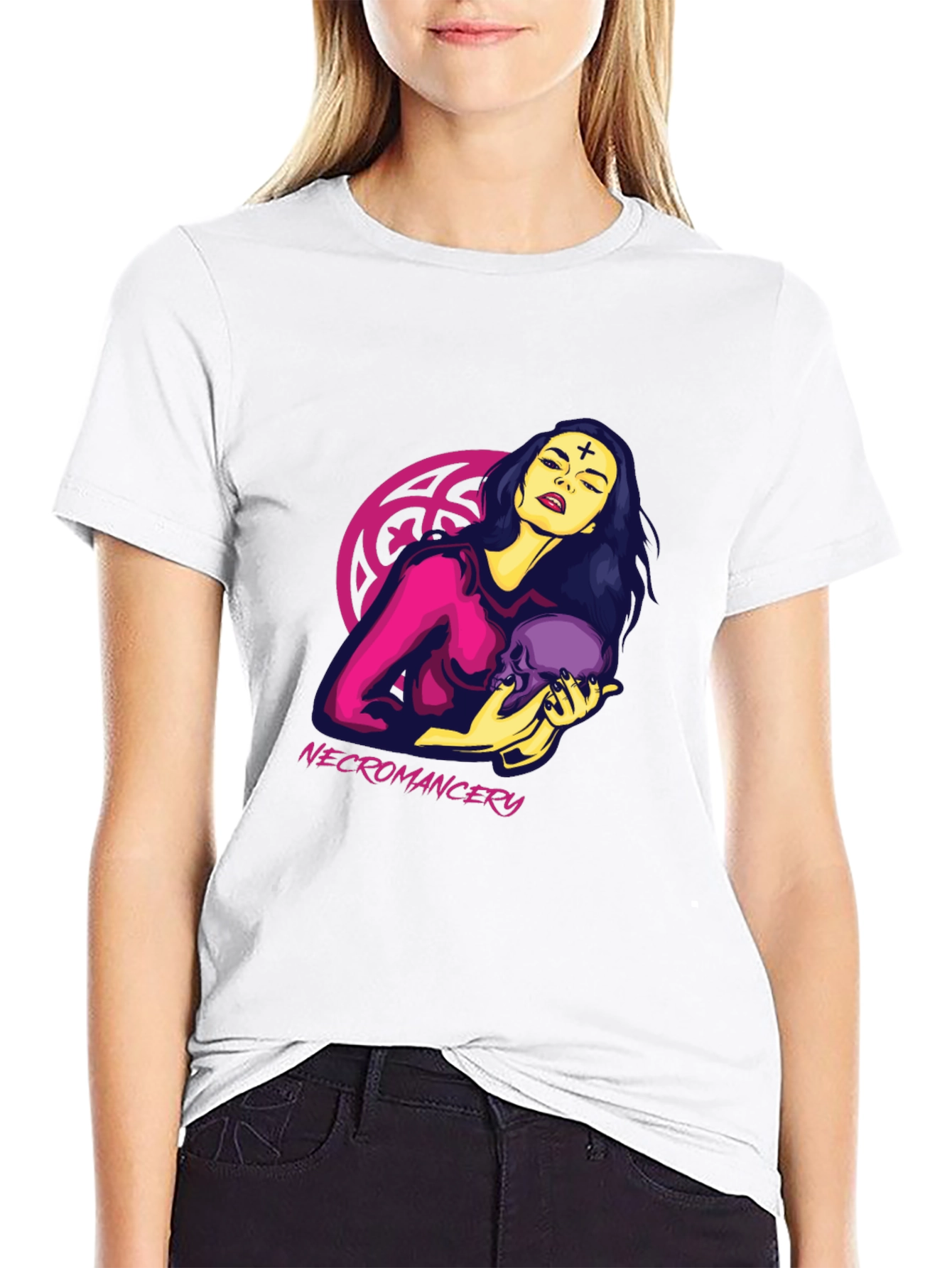 Necromancy Graphic Tee - Dark & Edgy Style