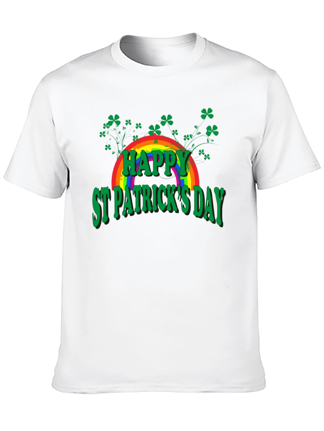 St. Patricks Day Rainbow Tee