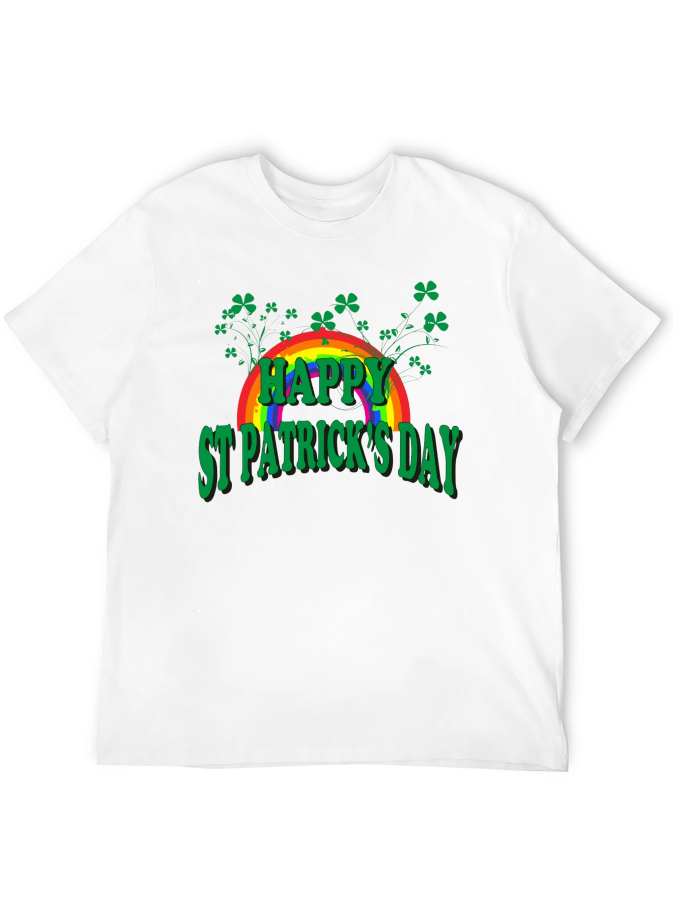 St. Patricks Day Rainbow Tee