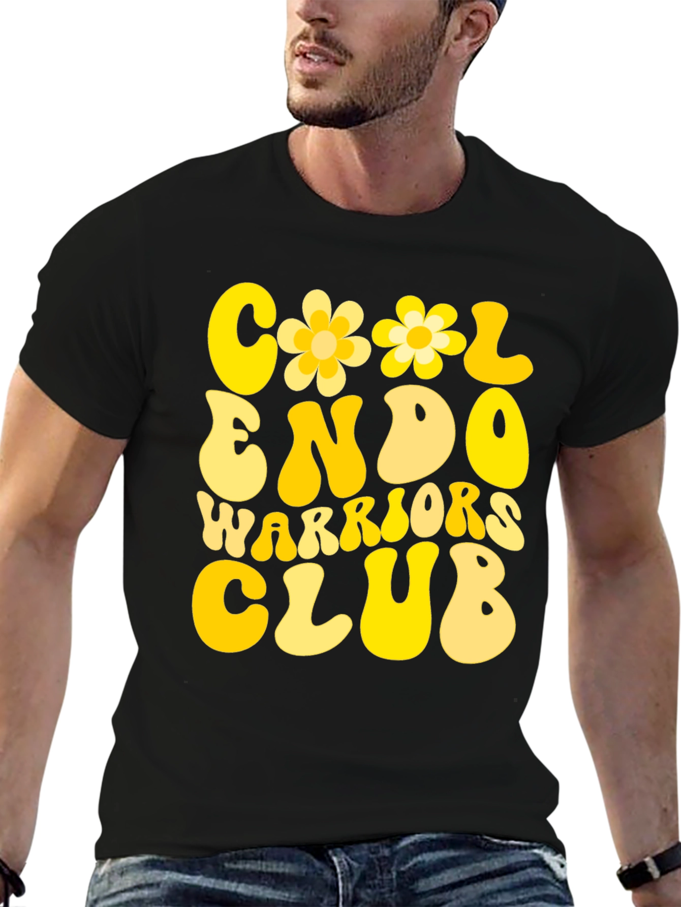 Cool Endo Warriors Club Graphic T-Shirt