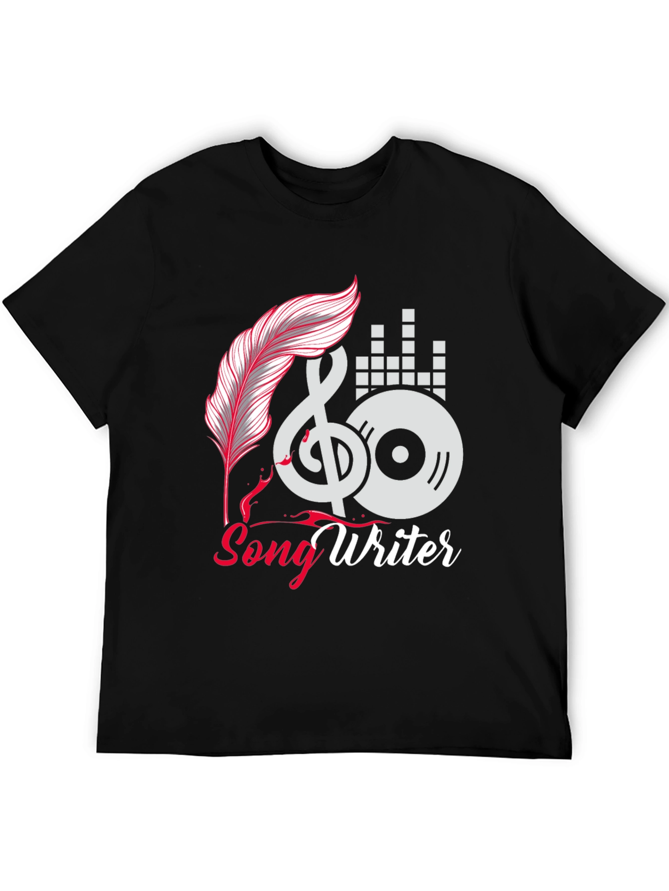 Songwriter Themed Graphic T-Shirt
