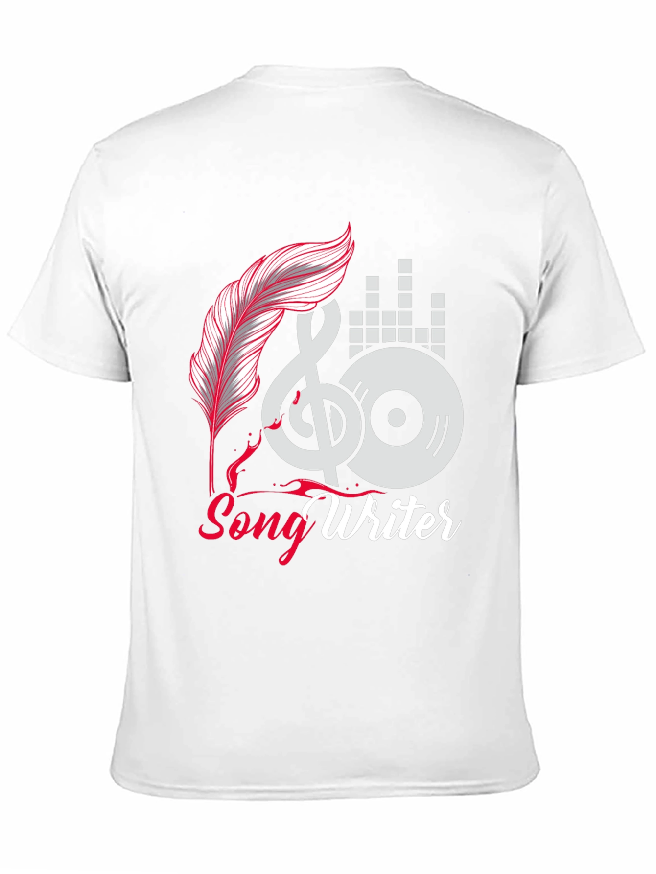 Songwriter Themed Graphic T-Shirt