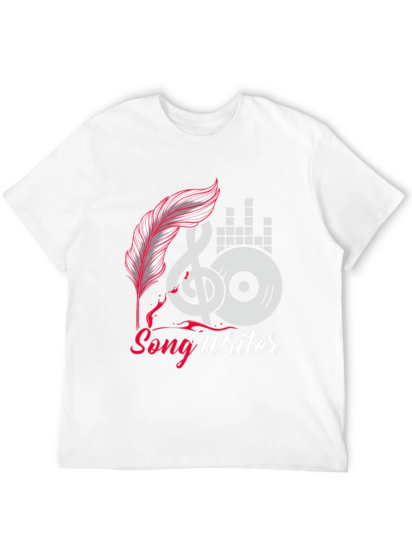 Songwriter Themed Graphic T-Shirt