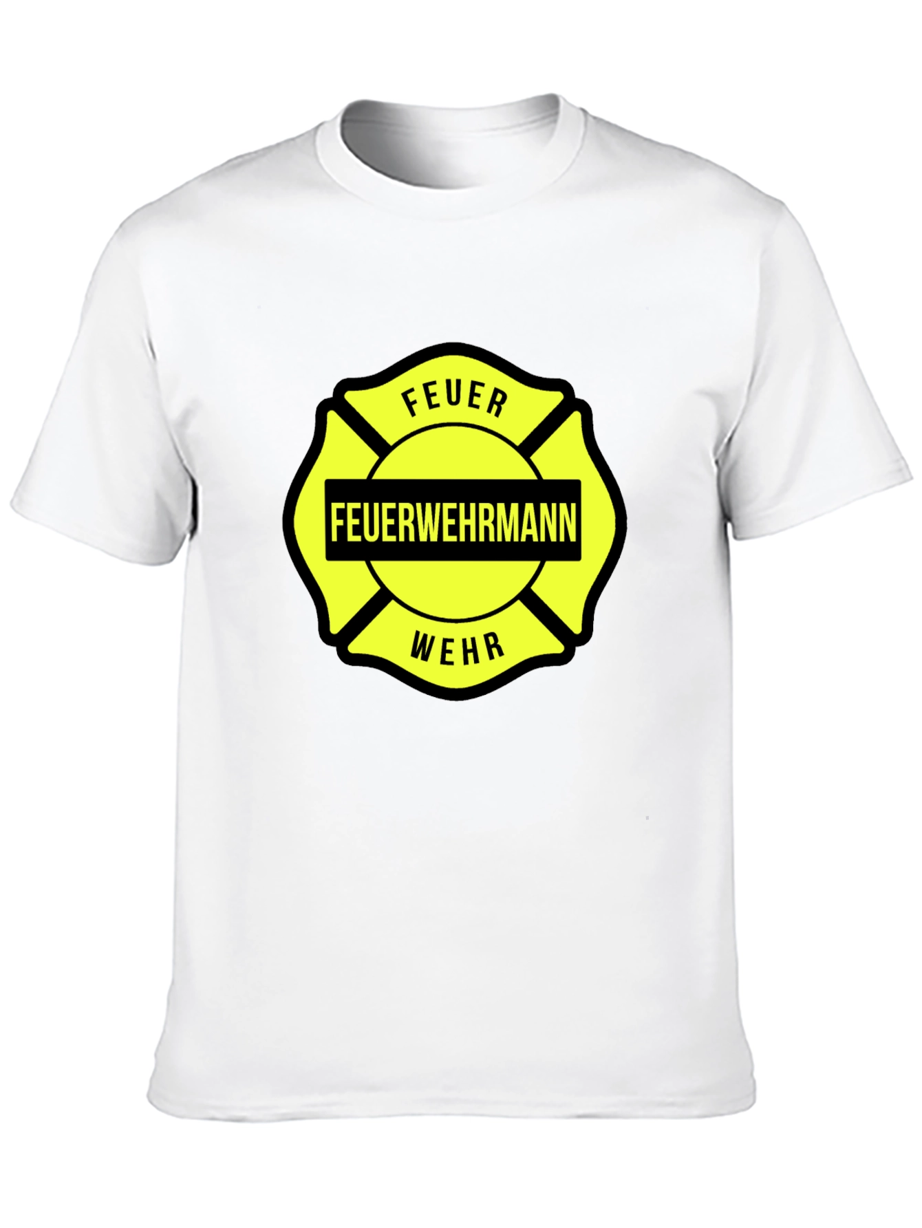 Feuerwehrmann Firefighter Malteser Cross T-Shirt