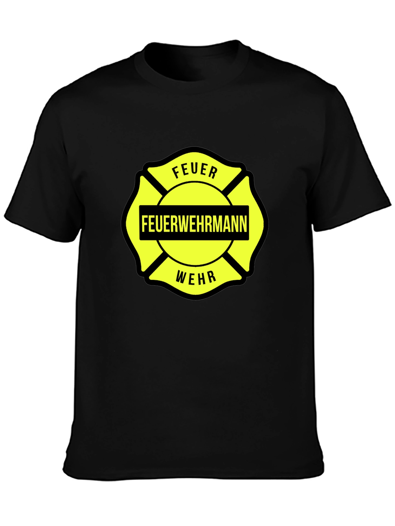 Feuerwehrmann Firefighter Malteser Cross T-Shirt