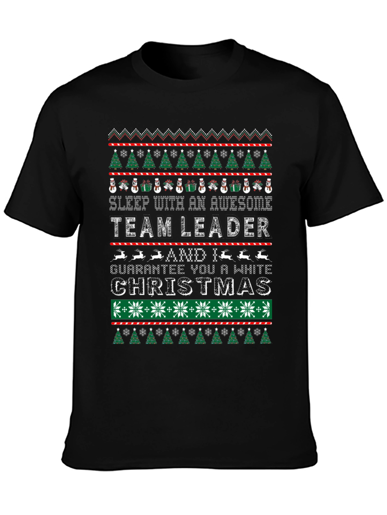 Team Leader Ugly Christmas T-Shirt