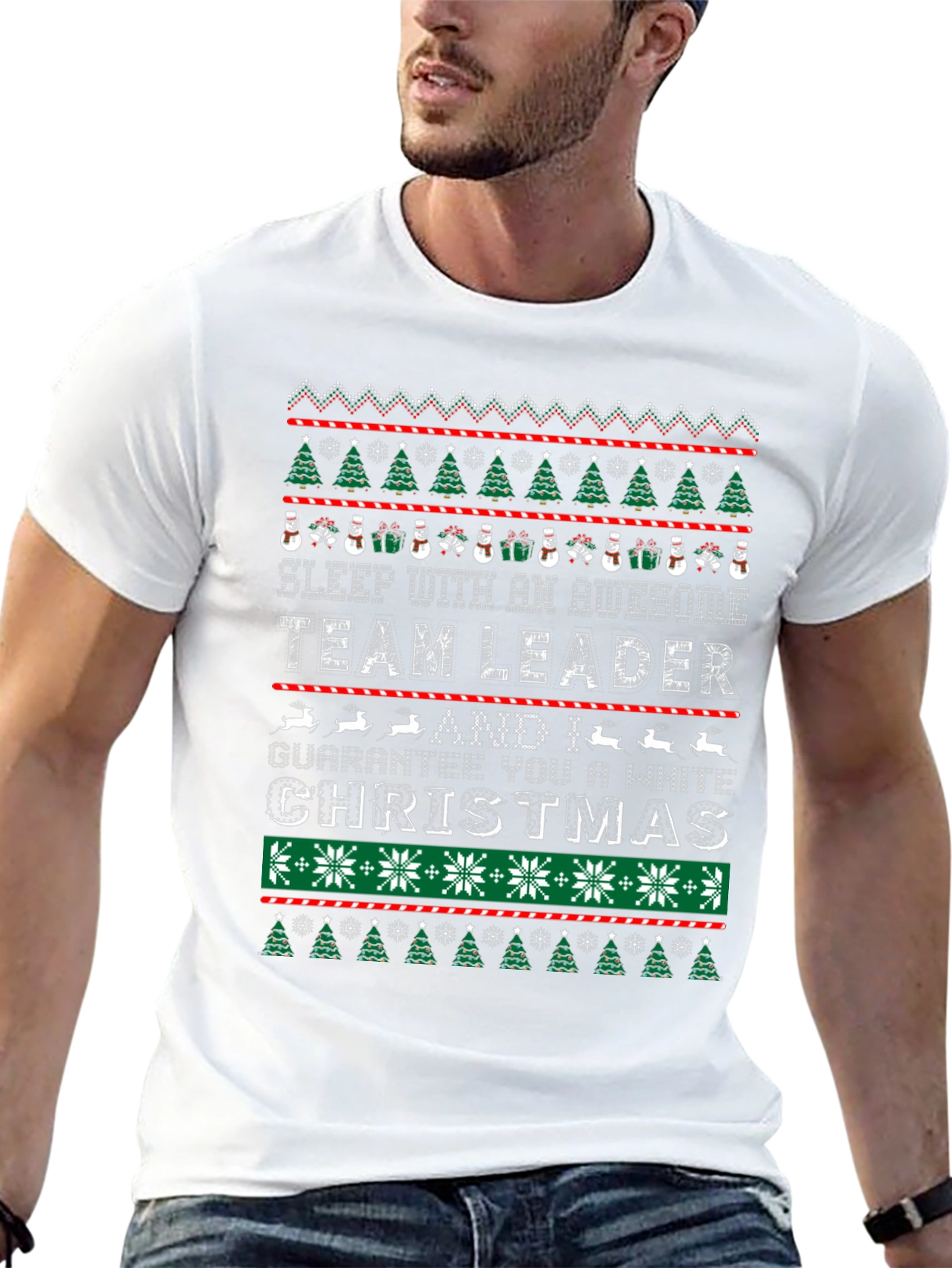 Team Leader Ugly Christmas T-Shirt
