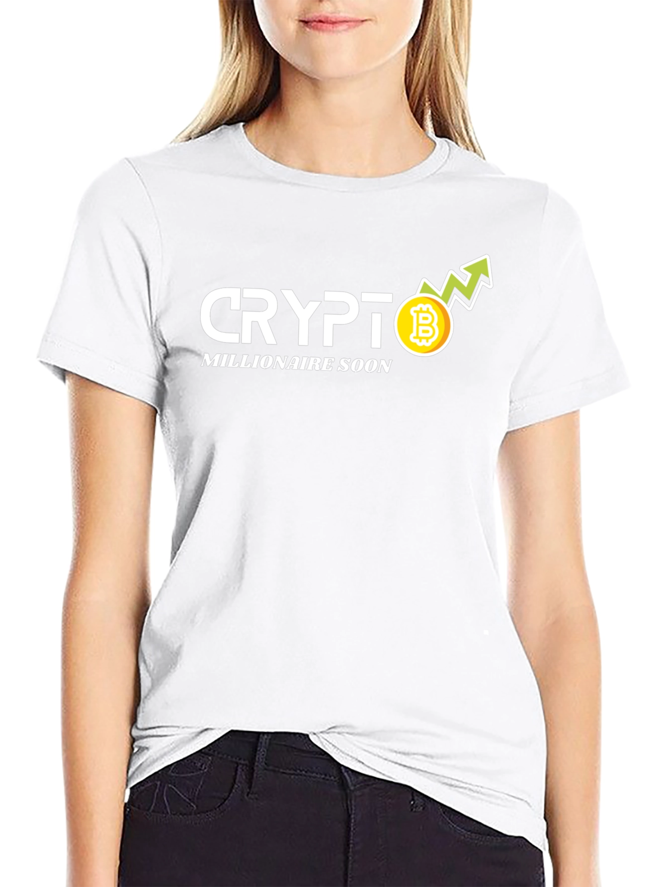 Crypto Millionaire Soon T-Shirt - Black