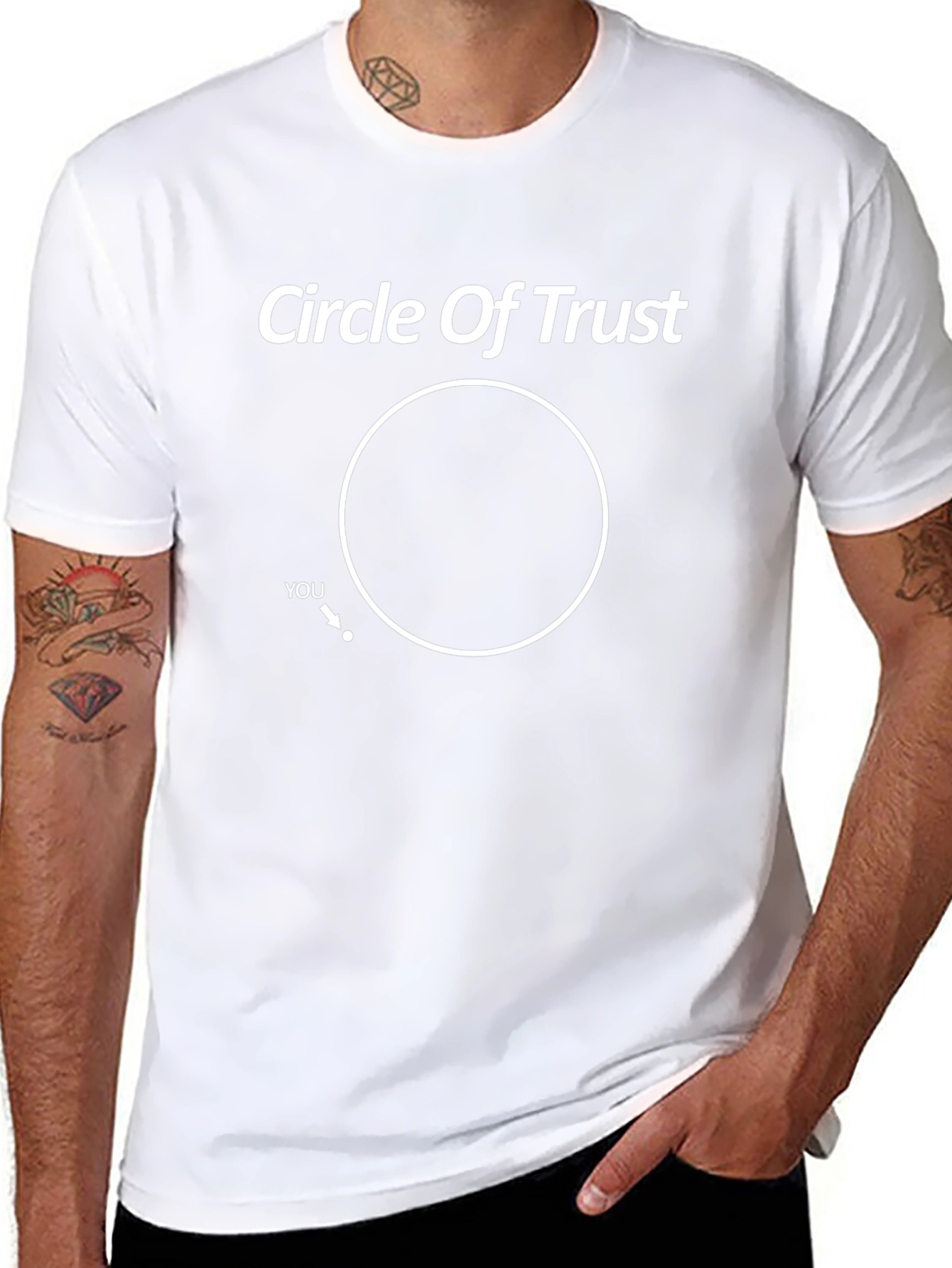 Circle of Trust Graphic Tee - Black T-Shirt