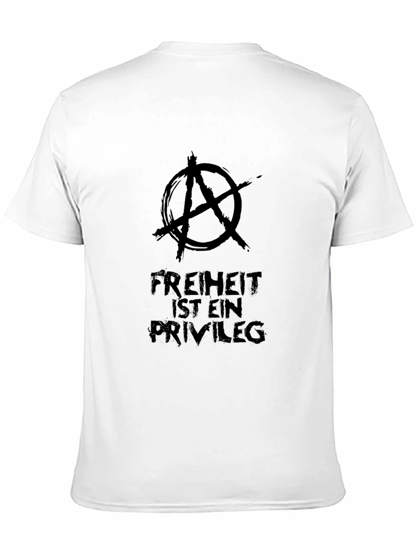 Freiheit Ist Ein Privileg Black Graphic Tee