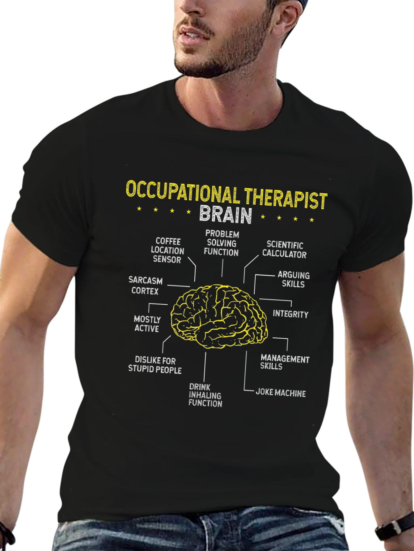 Occupational Therapist Brain T-Shirt