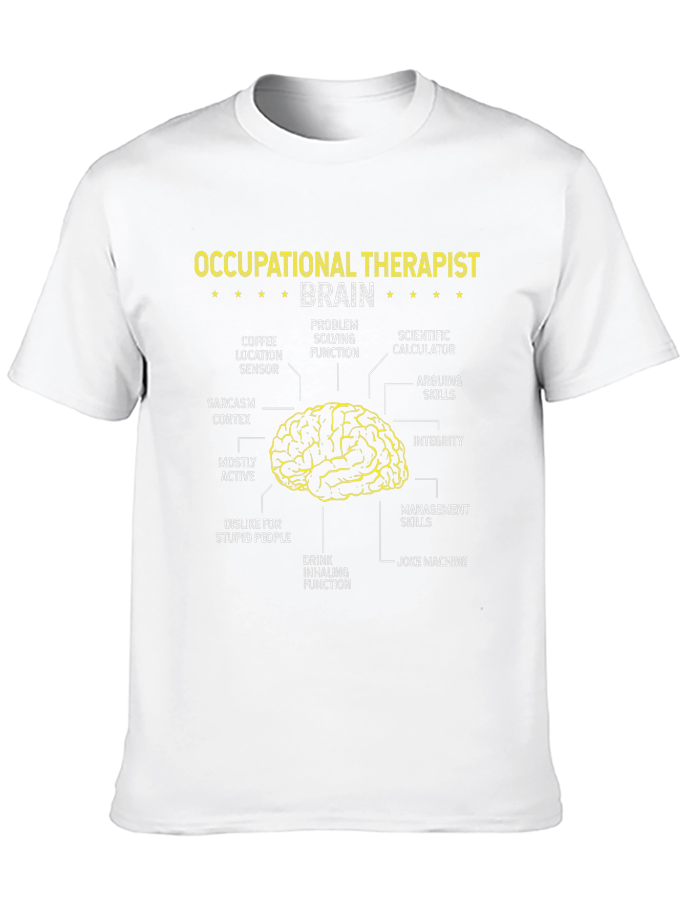 Occupational Therapist Brain T-Shirt