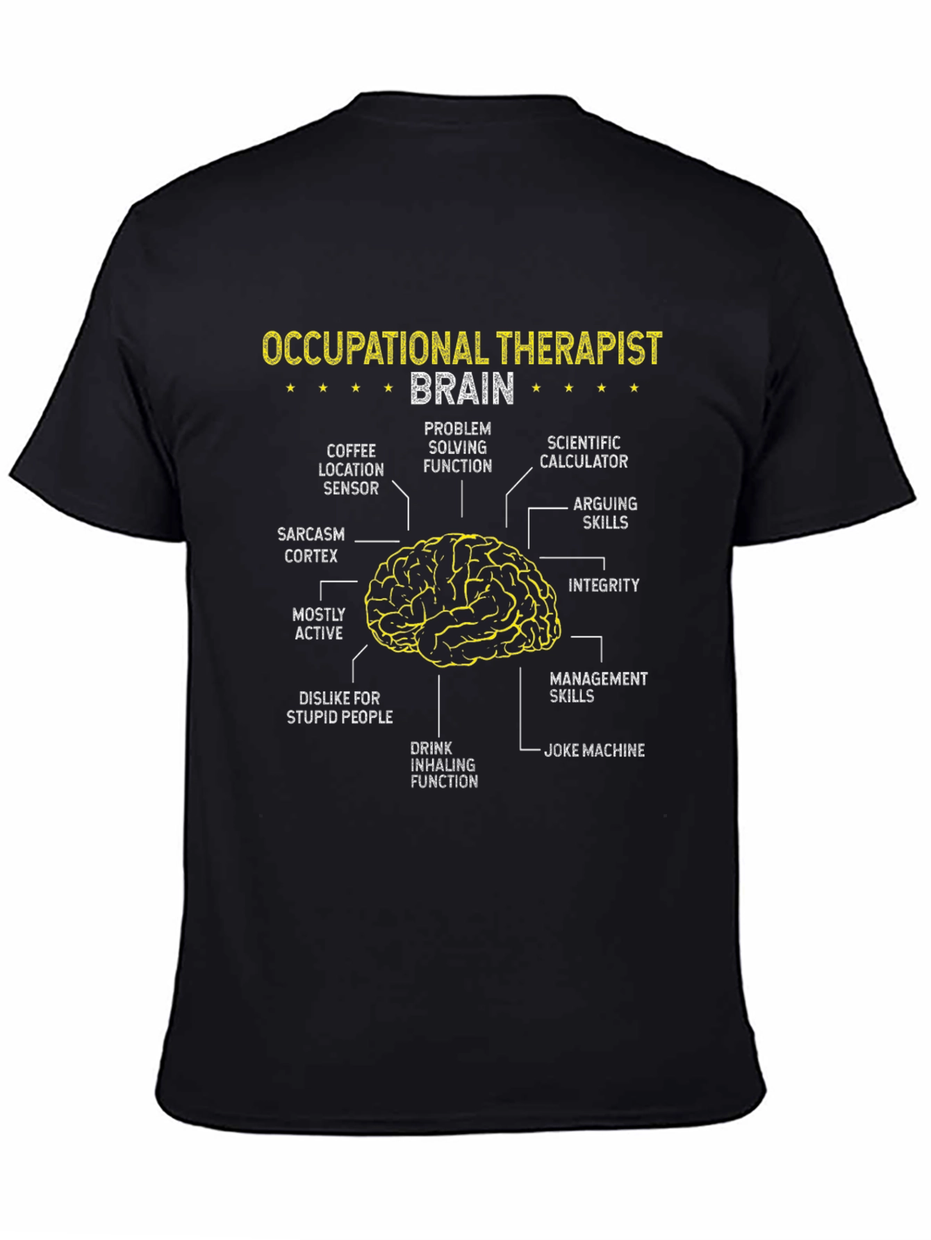 Occupational Therapist Brain T-Shirt