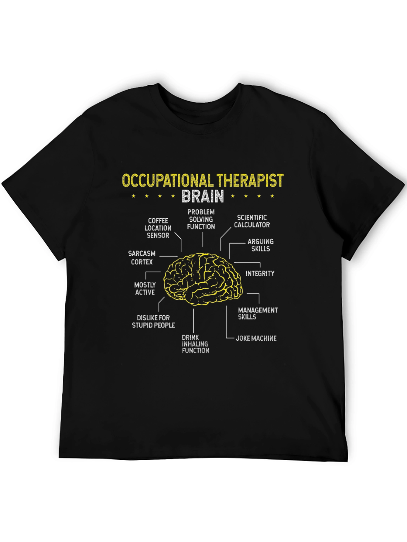 Occupational Therapist Brain T-Shirt