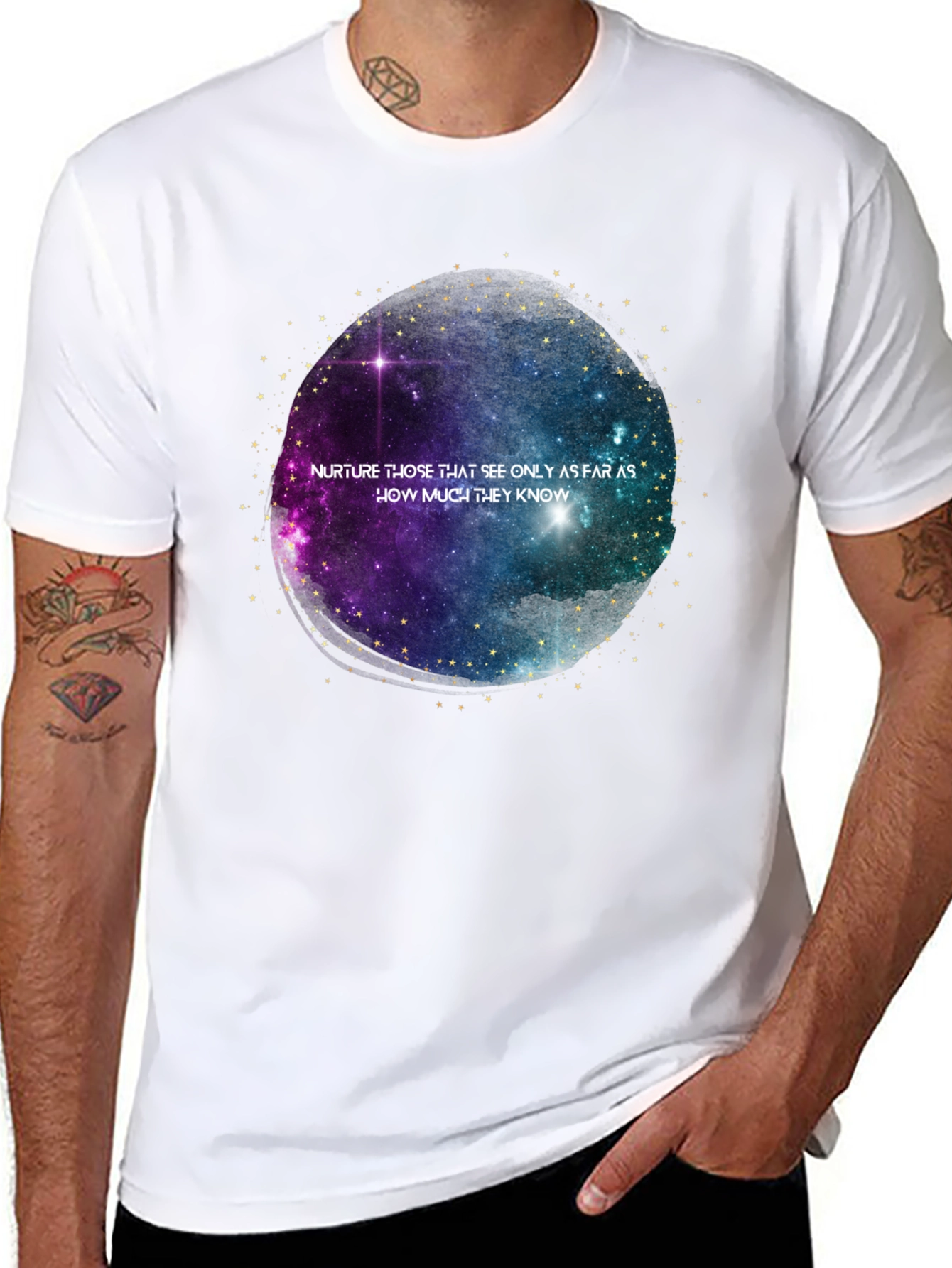 Cosmic Wisdom T-Shirt - Nurture Those Who See