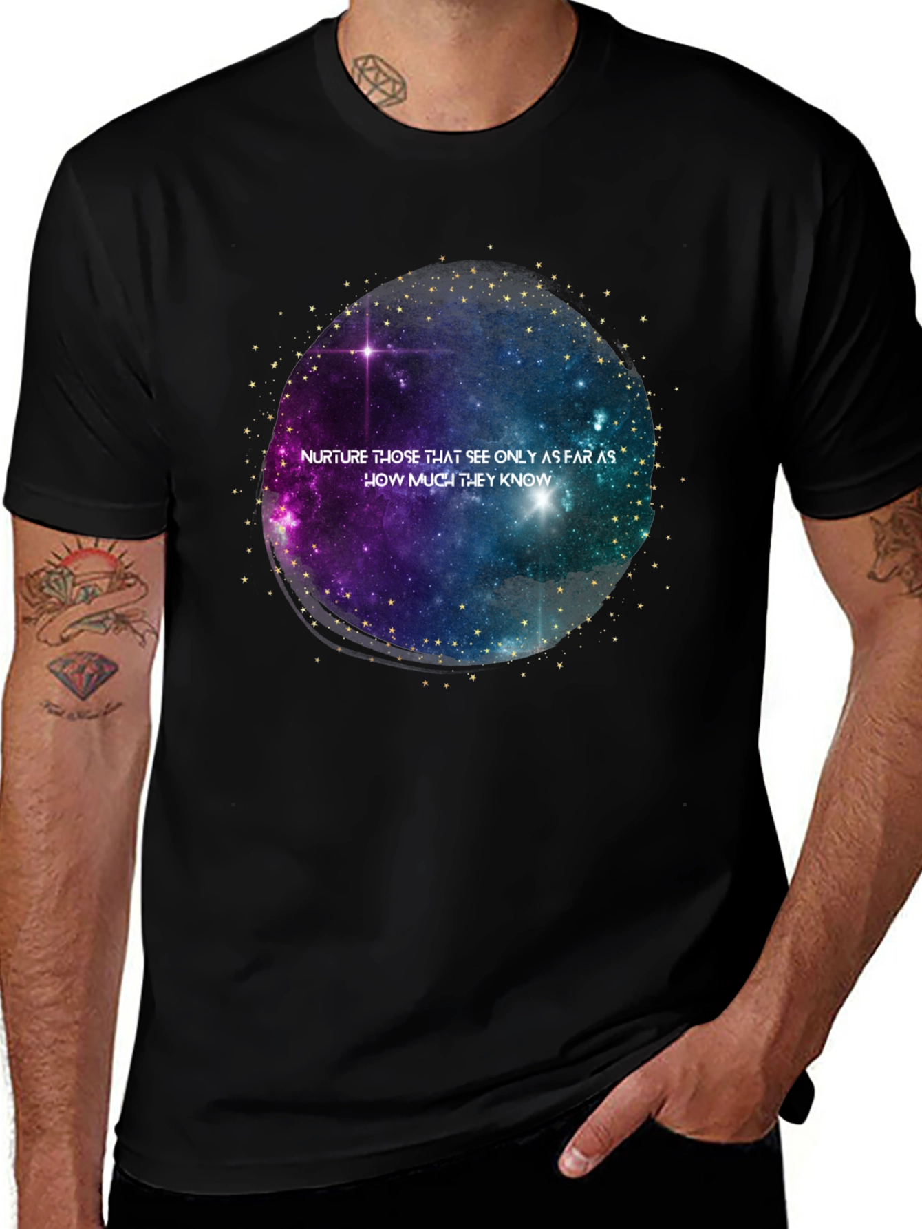 Cosmic Wisdom T-Shirt - Nurture Those Who See
