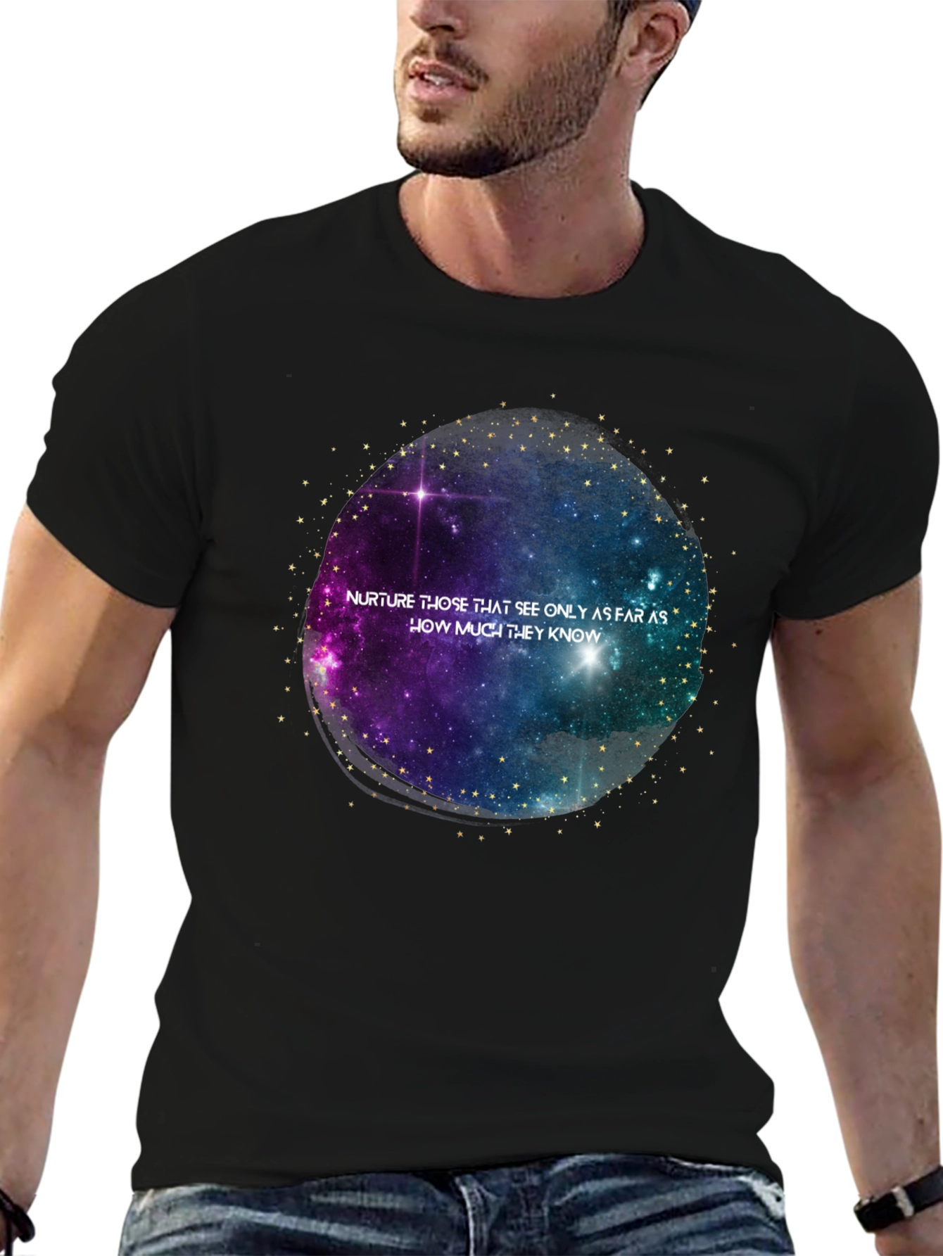 Cosmic Wisdom T-Shirt - Nurture Those Who See