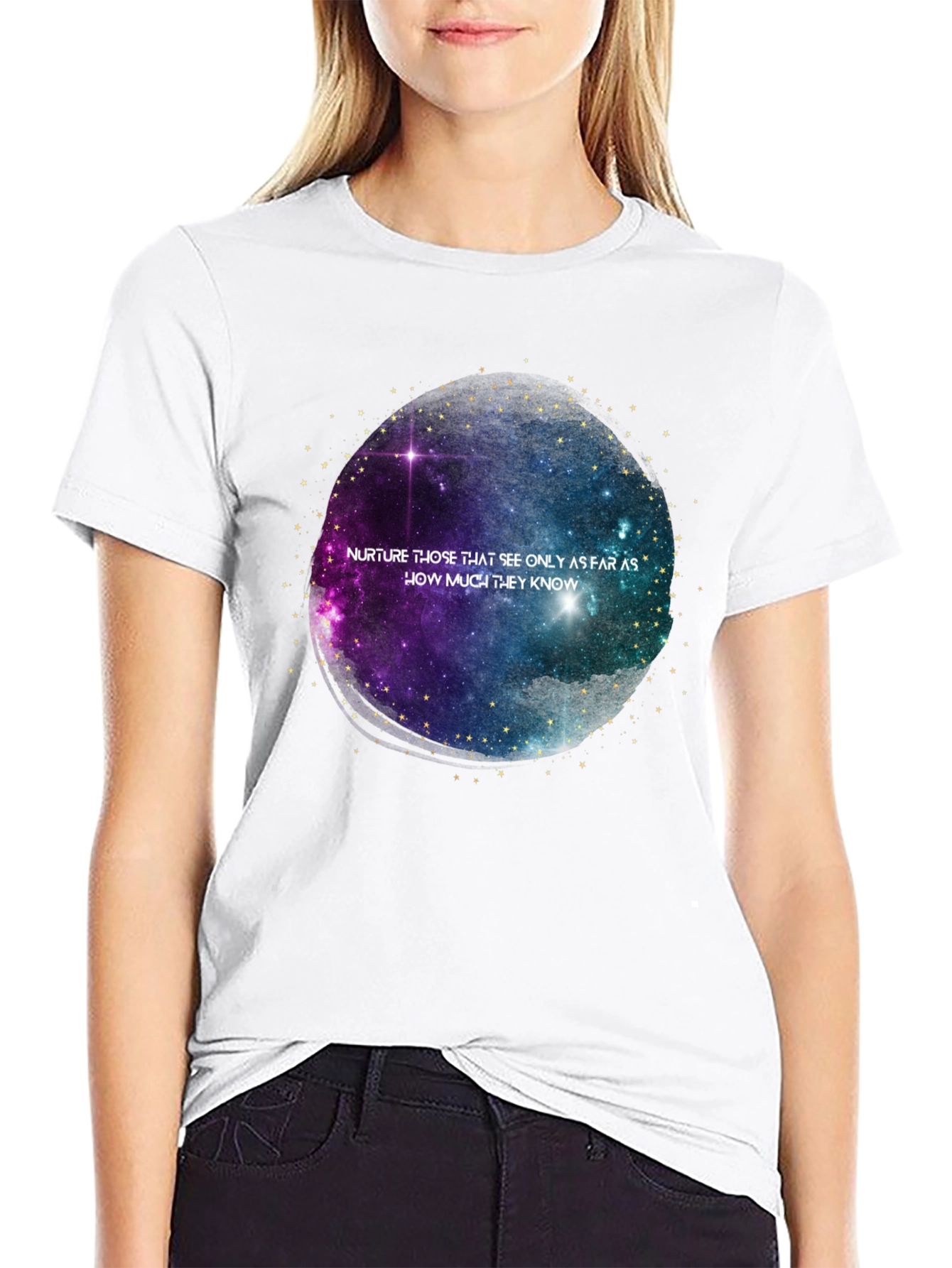 Cosmic Wisdom T-Shirt - Nurture Those Who See
