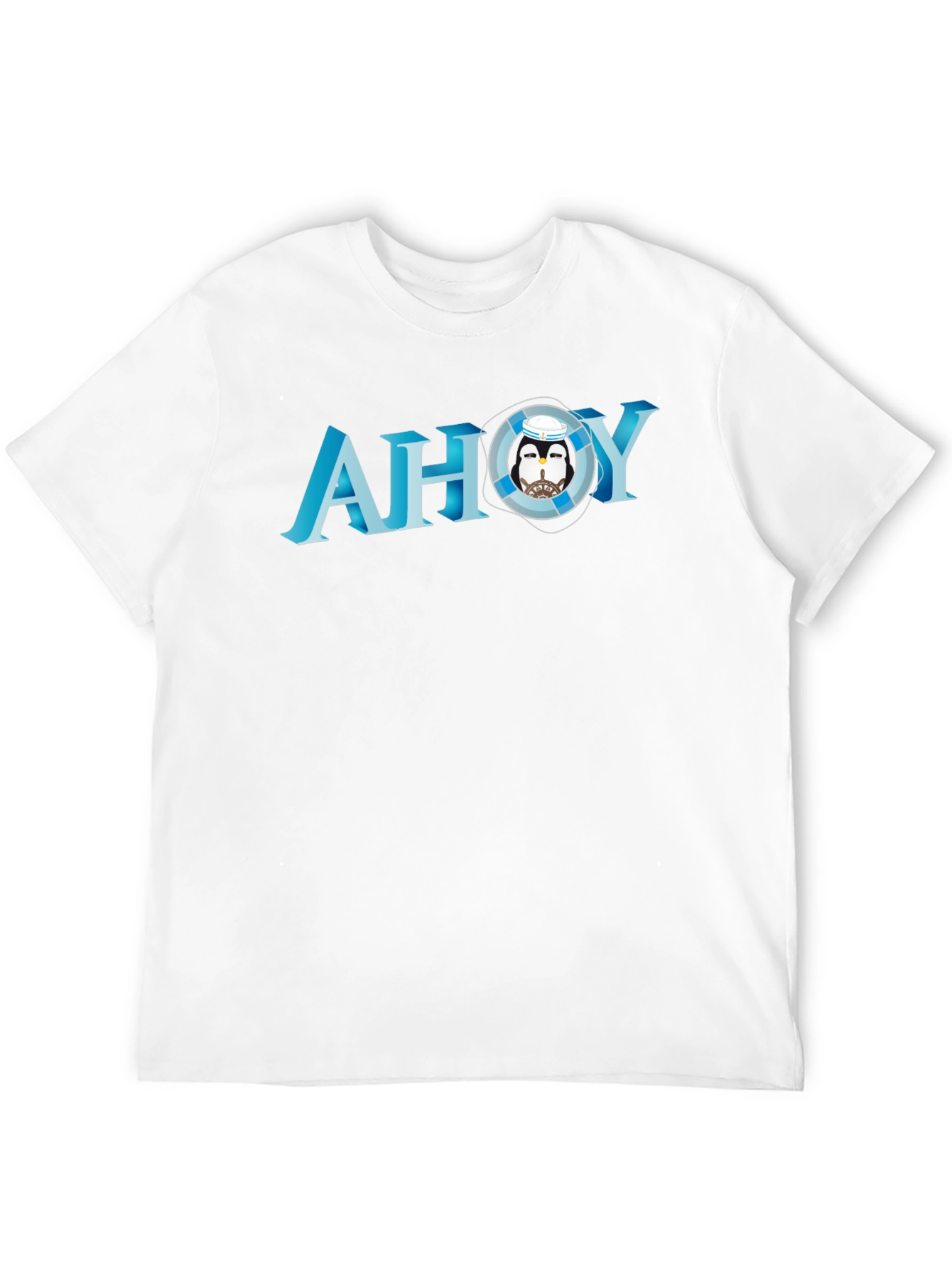 Ahoy Penguin Graphic T-Shirt