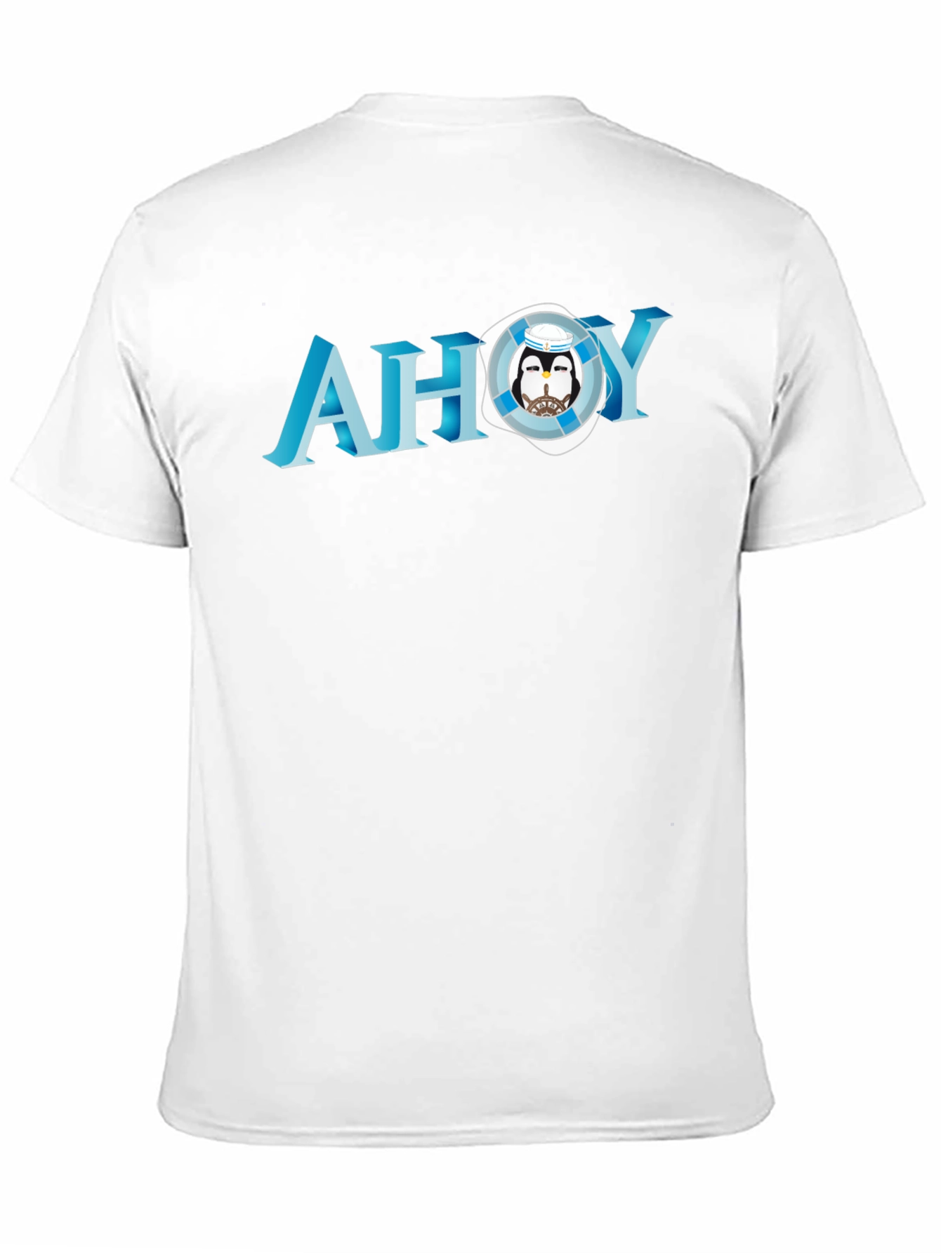 Ahoy Penguin Graphic T-Shirt