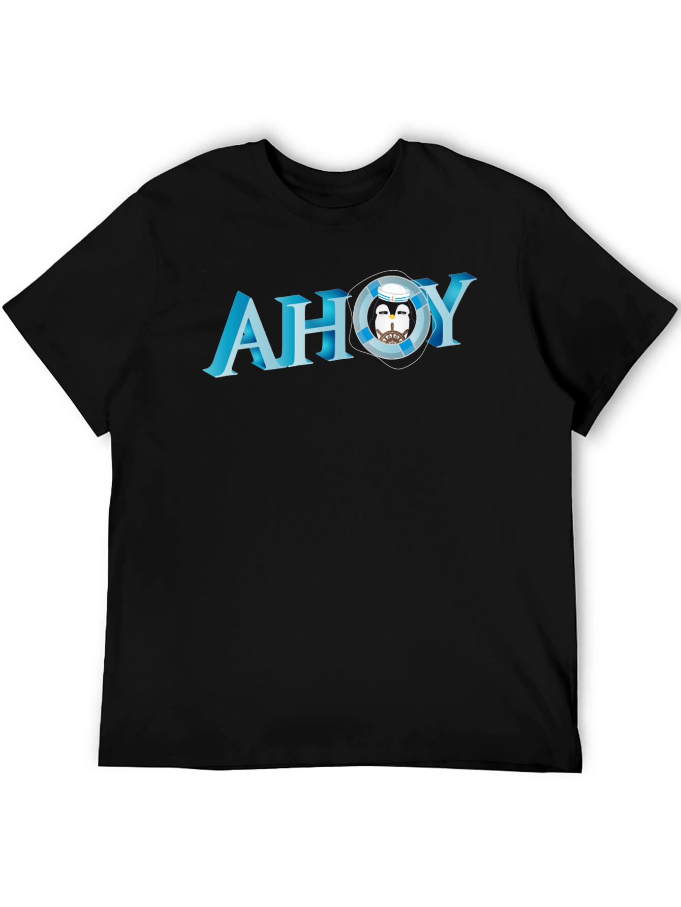 Ahoy Penguin Graphic T-Shirt