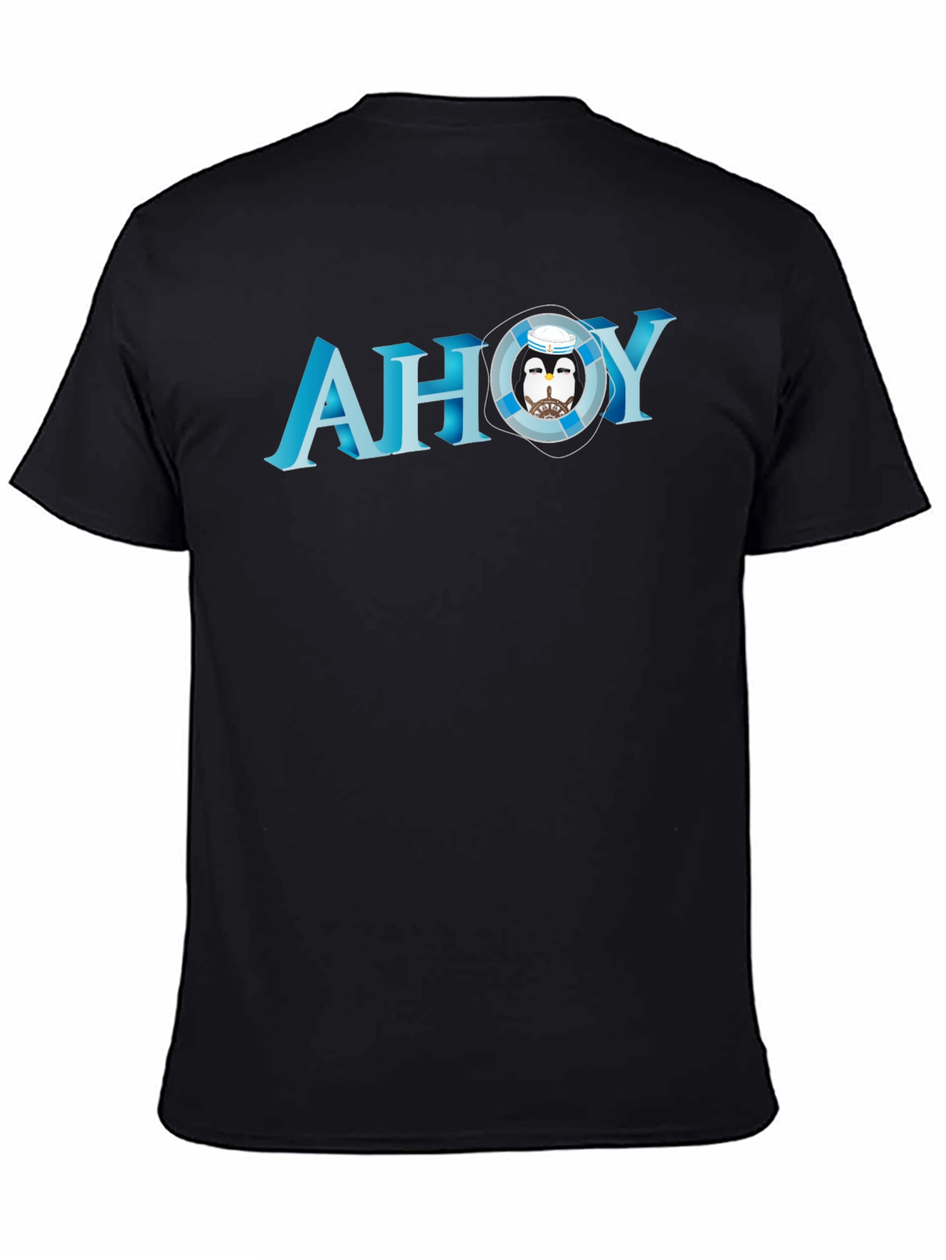 Ahoy Penguin Graphic T-Shirt