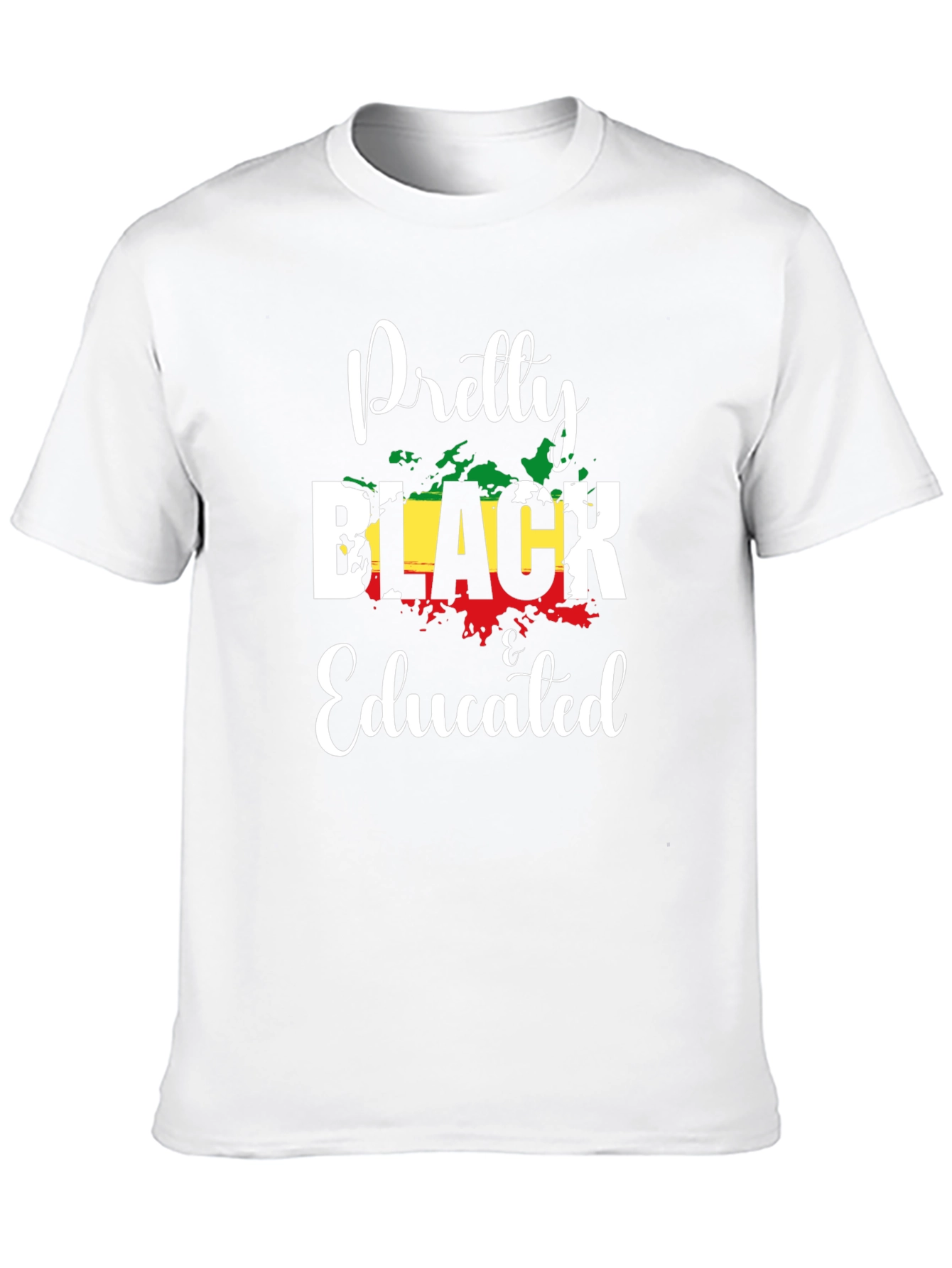 Pretty Black & Educated Graphic T-Shirt