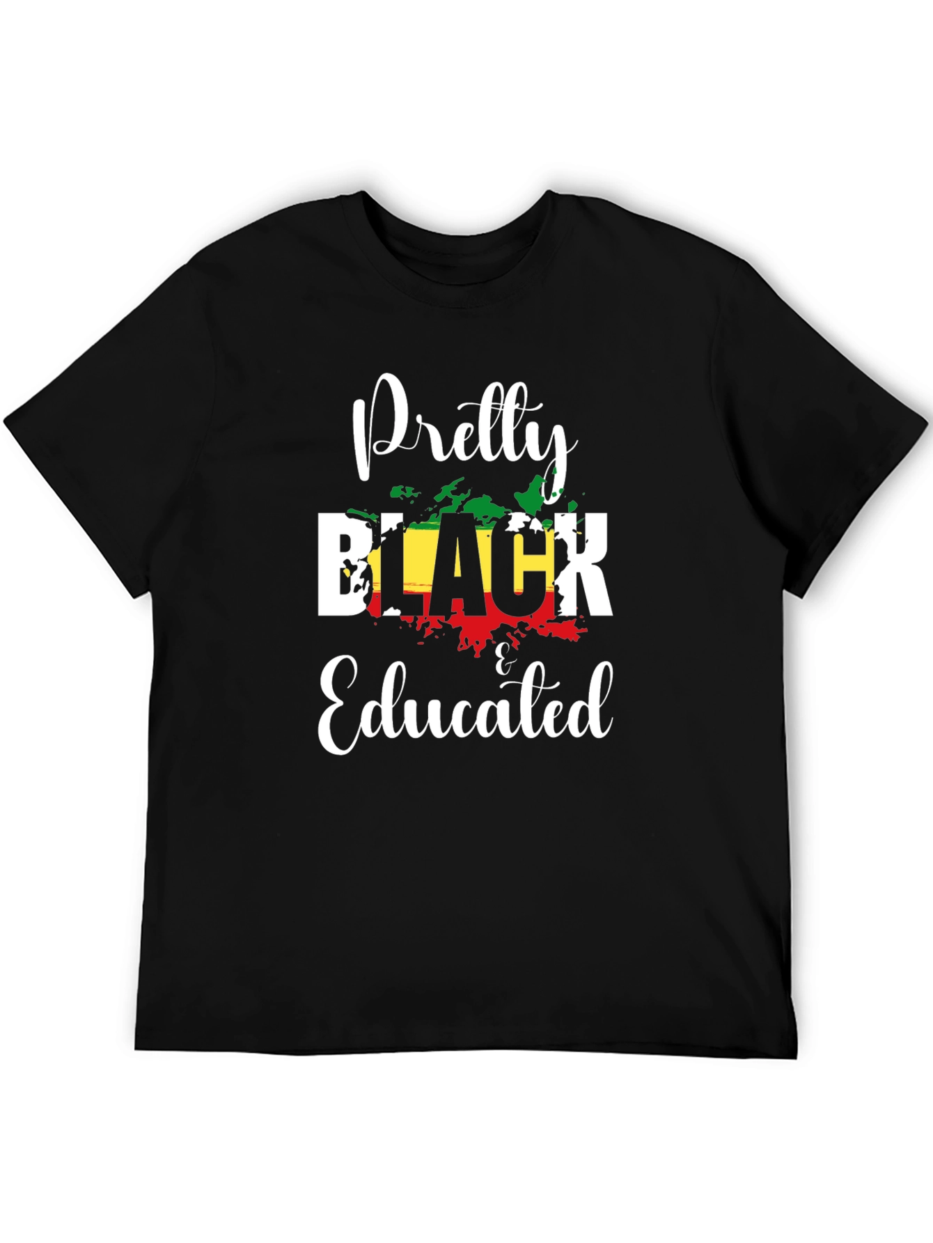 Pretty Black & Educated Graphic T-Shirt