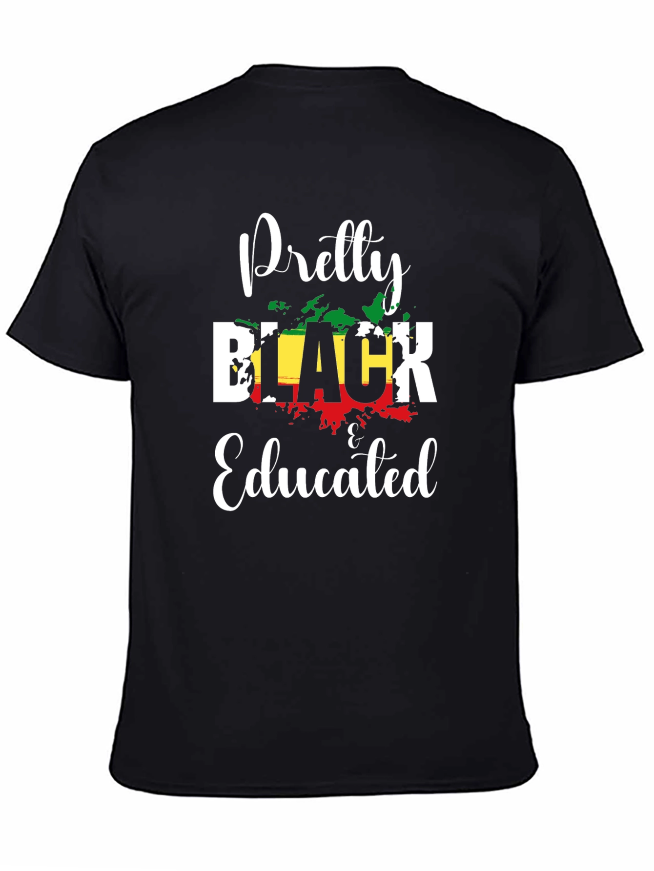 Pretty Black & Educated Graphic T-Shirt