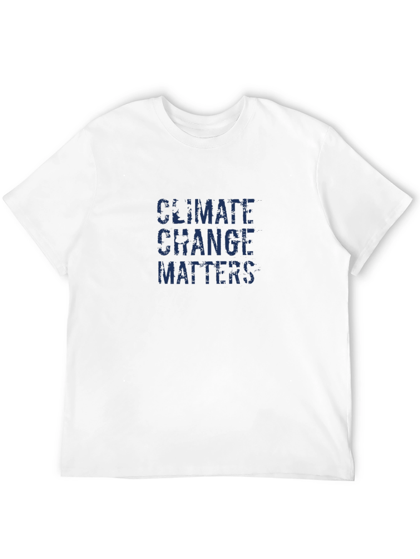 Climate Change Matters Black T-Shirt