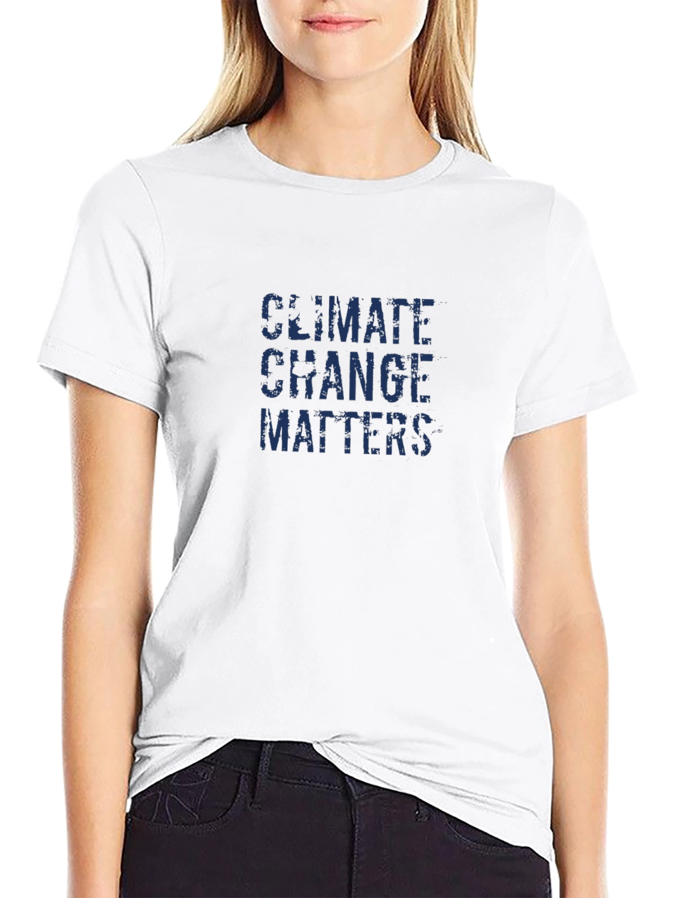 Climate Change Matters Black T-Shirt